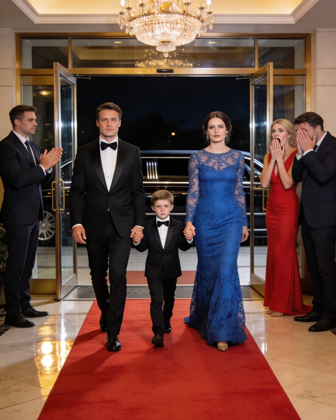 He erased her with the divorce papers. Eight years later, she returned in a two-million-dollar diamond dress and the secret that stripped him of his empire.