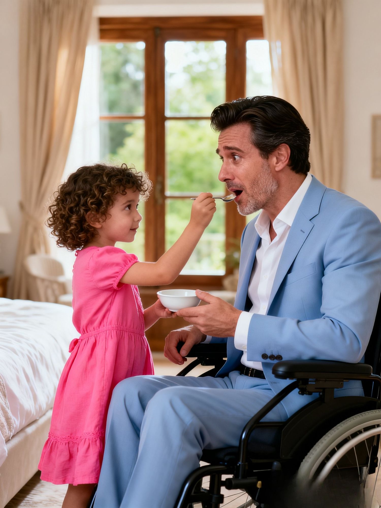 Nobody Wanted to Care for the Paralyzed Millionaire… Until the Housekeeper’s Daughter Did Something Inexplicable.