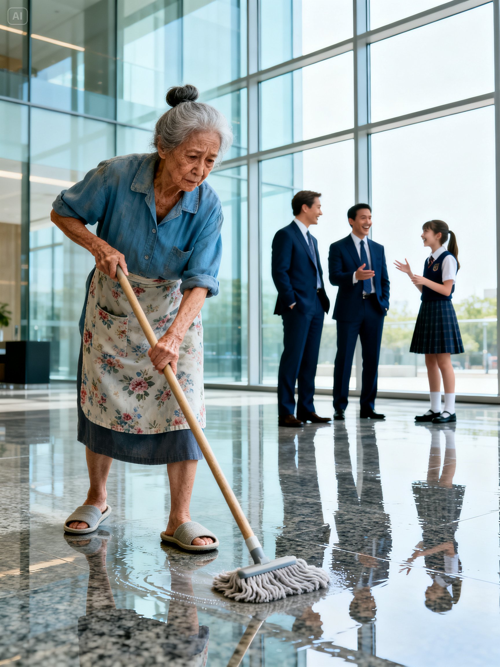 At sixty years old, the millionaire disguised herself and went to her own company… and what she heard about her son turned her blood cold.