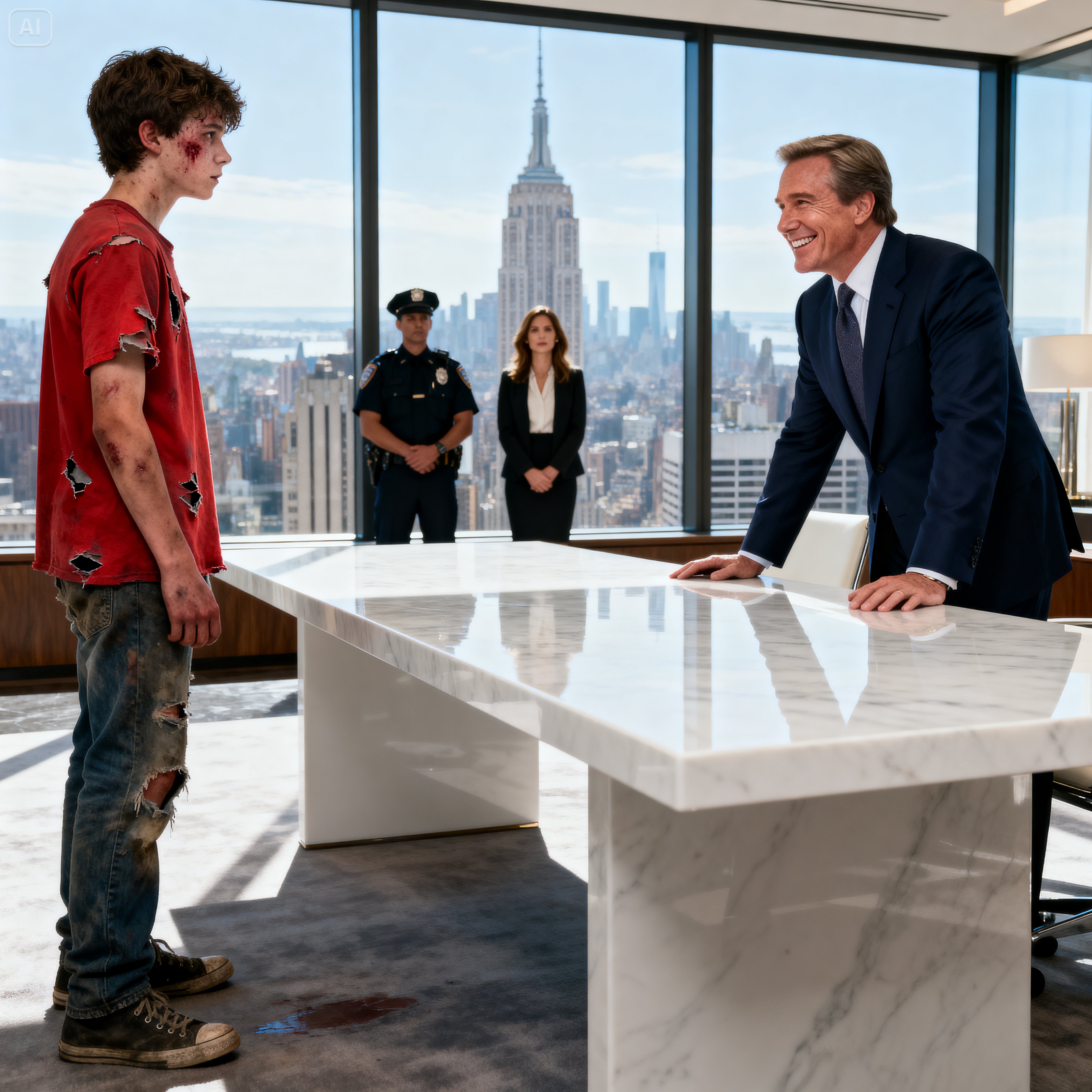 “I just want to see my balance”: The boy was ridiculed until the manager saw the screen.