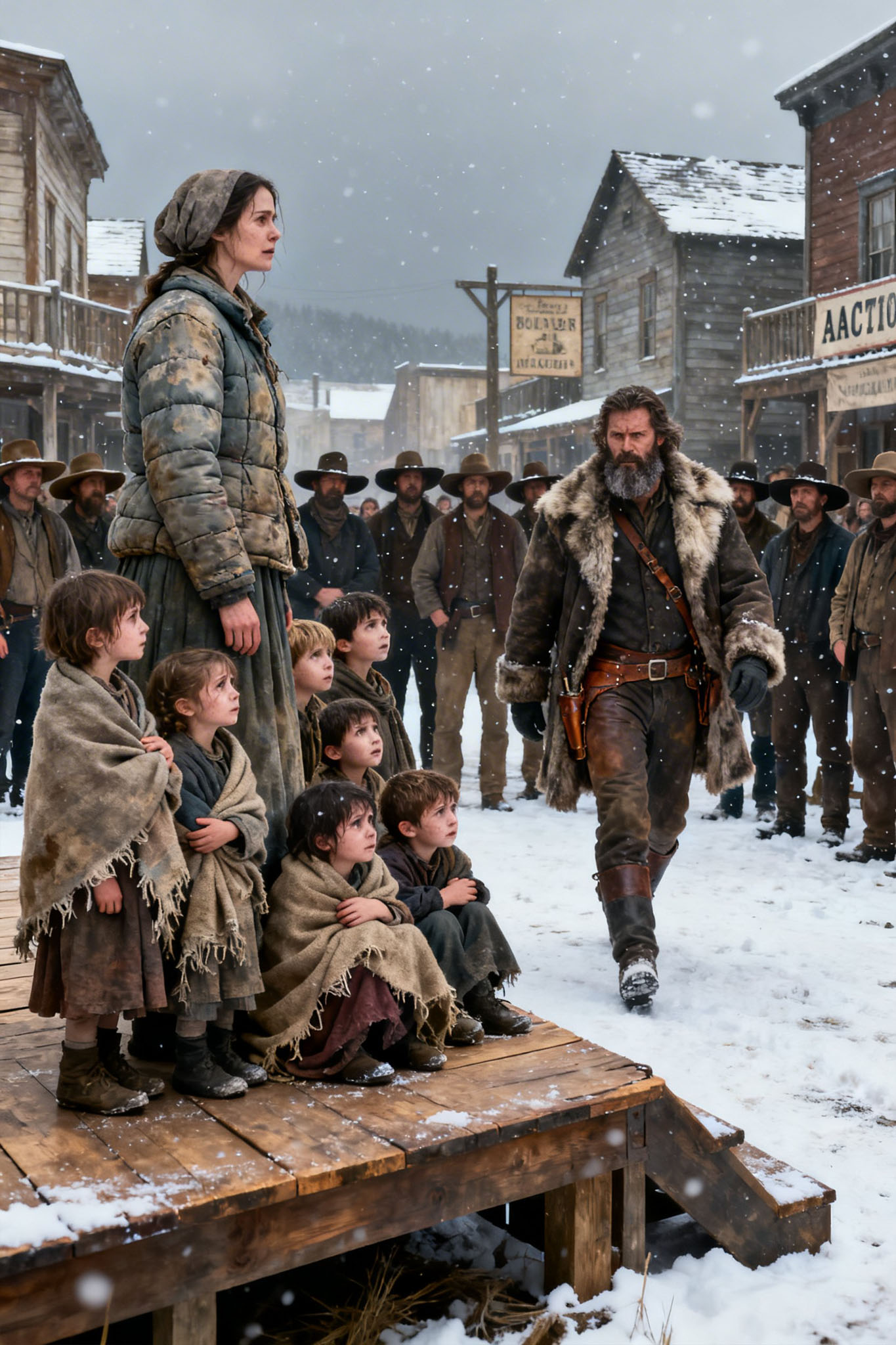 He bought a mother of 7 children for 300 dollars… but what she did next shook the entire West.