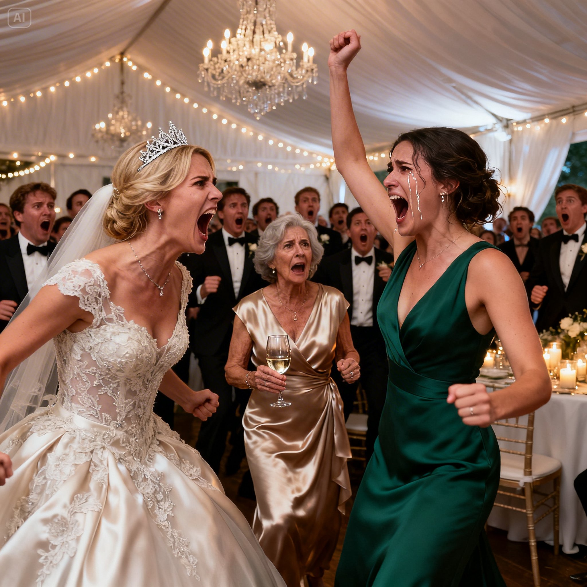 At my sister’s 300-guest wedding, my mother asked me when I would get married… without imagining that I had been married for 8 months and that the betrayal was sitting beside her in white.