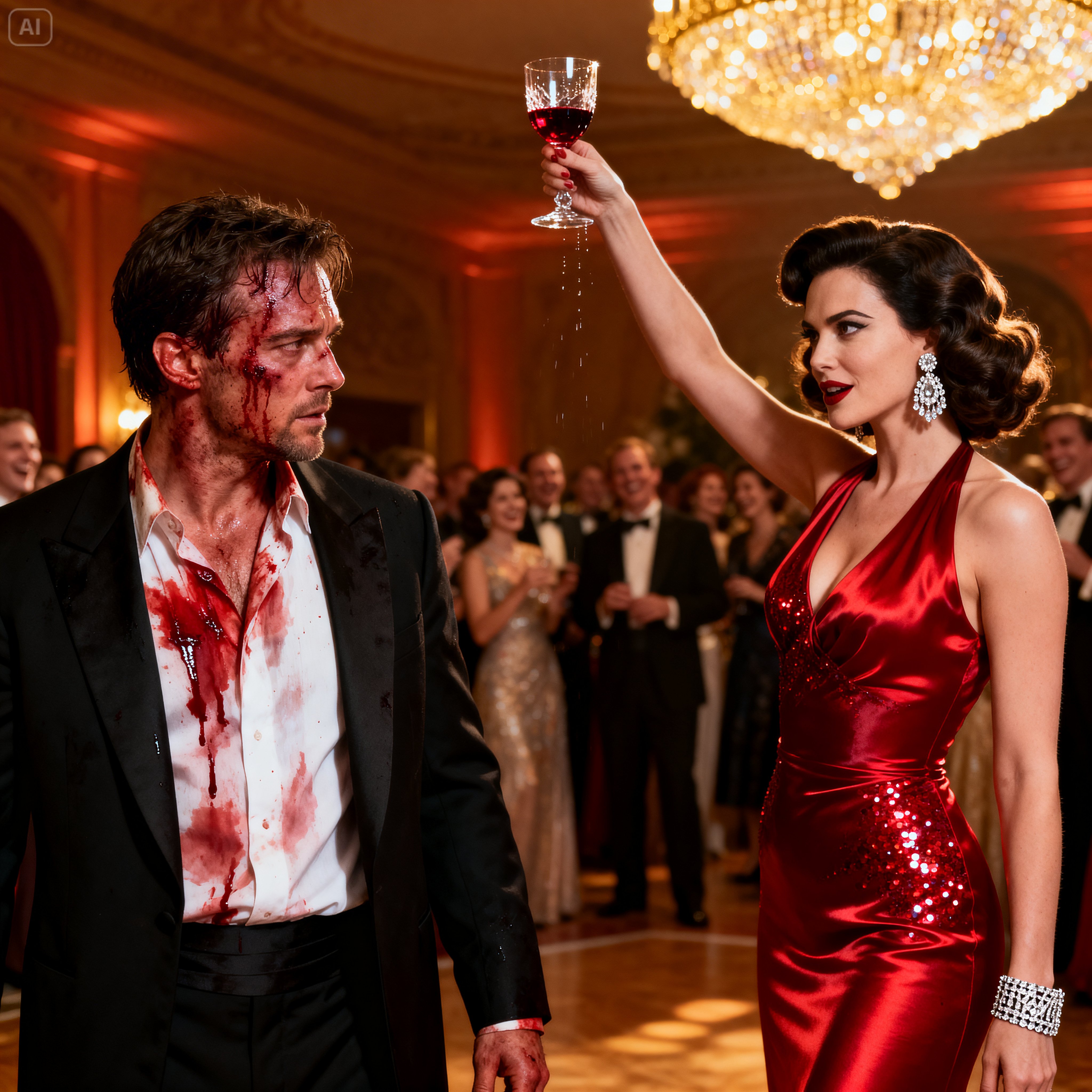 “YOU ARE WORTHLESS! YOU ARE NOBODY HERE!” screamed a billionaire heiress as she emptied a glass of red wine in my face. She wanted to humiliate me in front of everyone… but she had no idea that I had the power to collapse her family’s empire in less than five minutes.