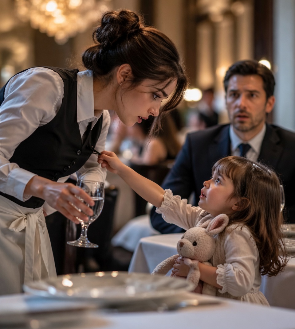 Nobody dared to move when the billionaire’s daughter screamed: “Mommy!”… But the true horror began when the waitress realized the voice belonged to the daughter she had been told was dead.