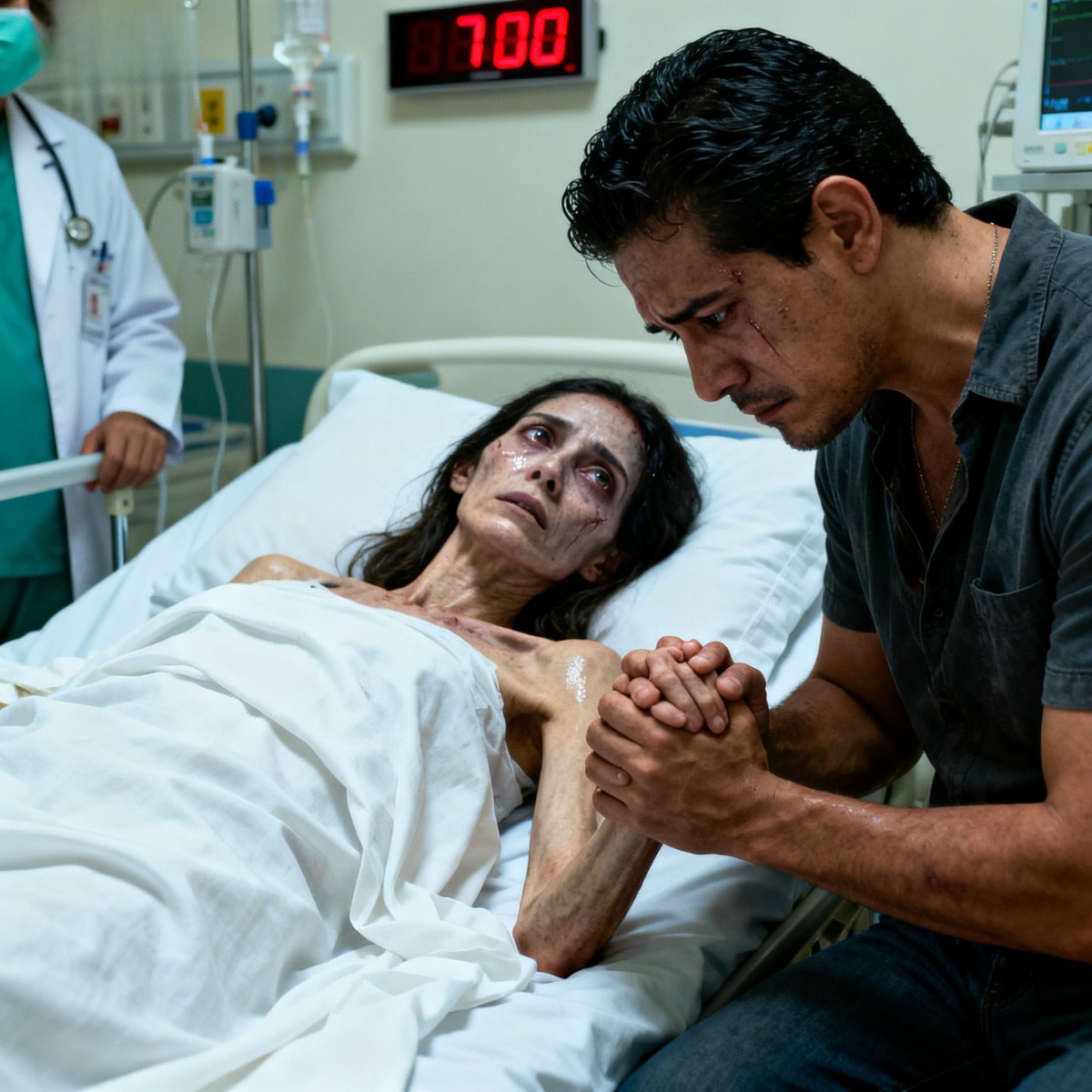 The day the doctor told me I had only 7 days to live, my husband squeezed my hand so hard that for a second, I thought he was doing it to keep from breaking down in front of me. But instead, he leaned in, brushed my ear with his lips, and whispered a sentence that killed me faster than any diagnosis ever could.