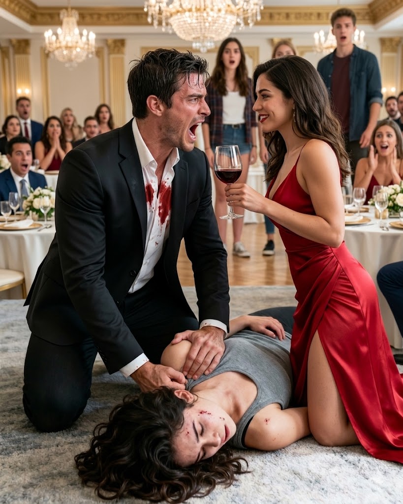 “YOU ARE WORTHLESS! YOU ARE NOBODY HERE!” screamed a billionaire heiress as she poured a glass of red wine directly into my face. She wanted to humiliate me in front of everyone… but she had no idea that I had the power to tear down her family’s empire in less than five minutes.