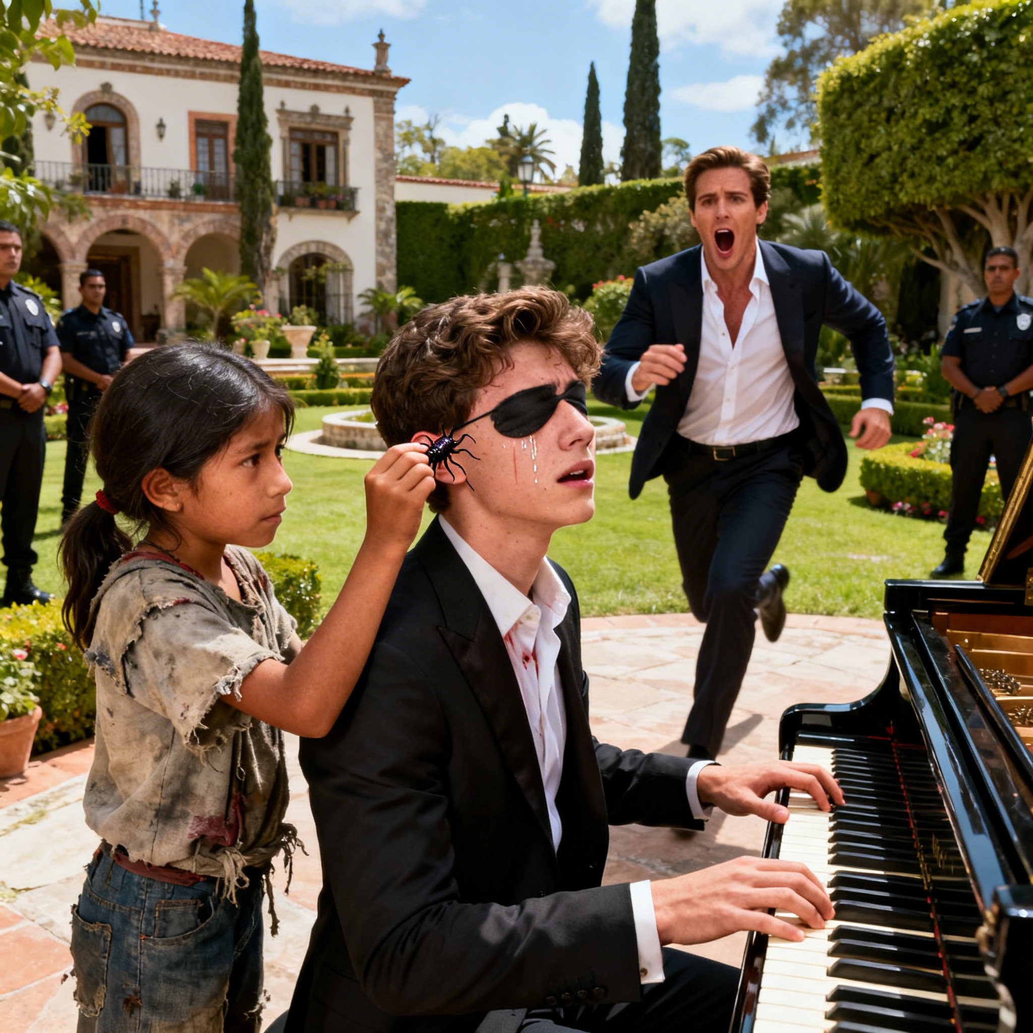 THE MILLIONAIRE’S SON WAS BLIND… until a LITTLE GIRL pulled something from his eyes that no one could have ever imagined…