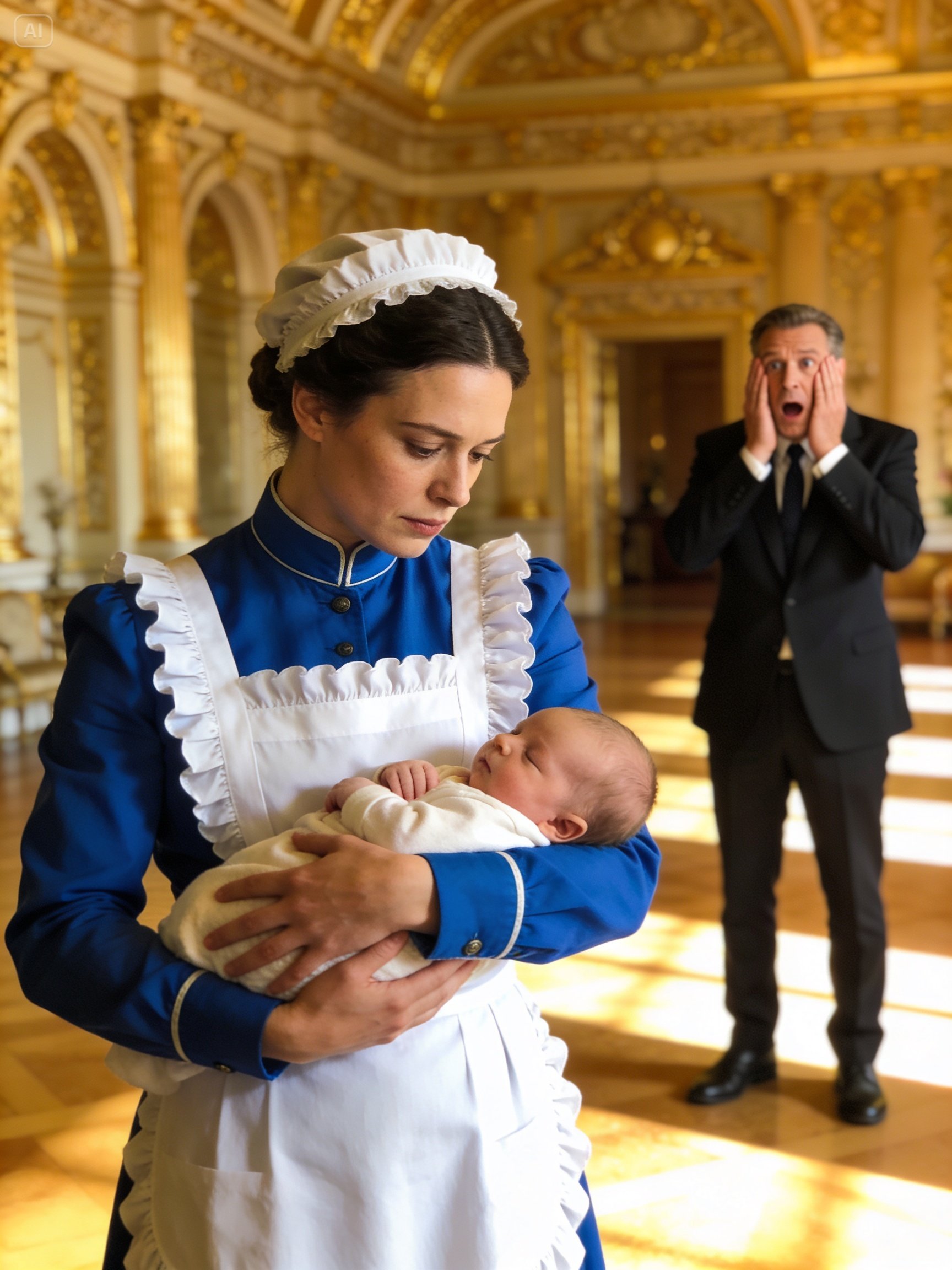 THE MILLIONAIRE’S BABY WOULDN’T EAT ANYTHING… UNTIL THE CLEANING WOMAN DID SOMETHING NO ONE COULD IMAGINE