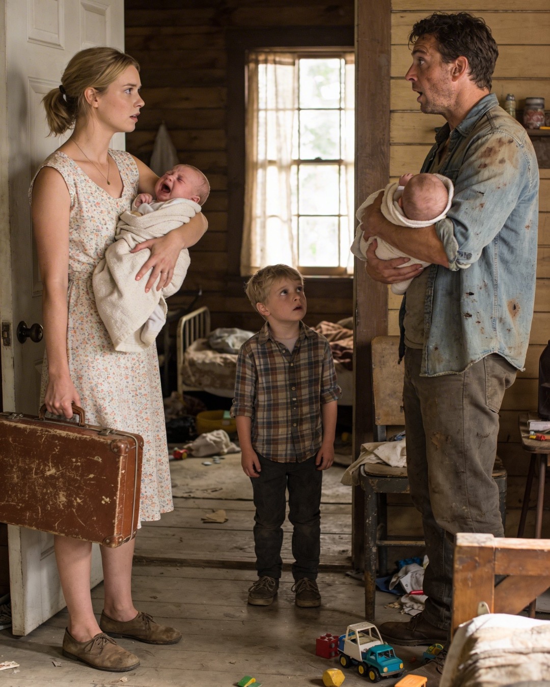 She arrived at a ranch in West Texas looking for work… but she found a broken father and three motherless children who needed much more than a housekeeper.