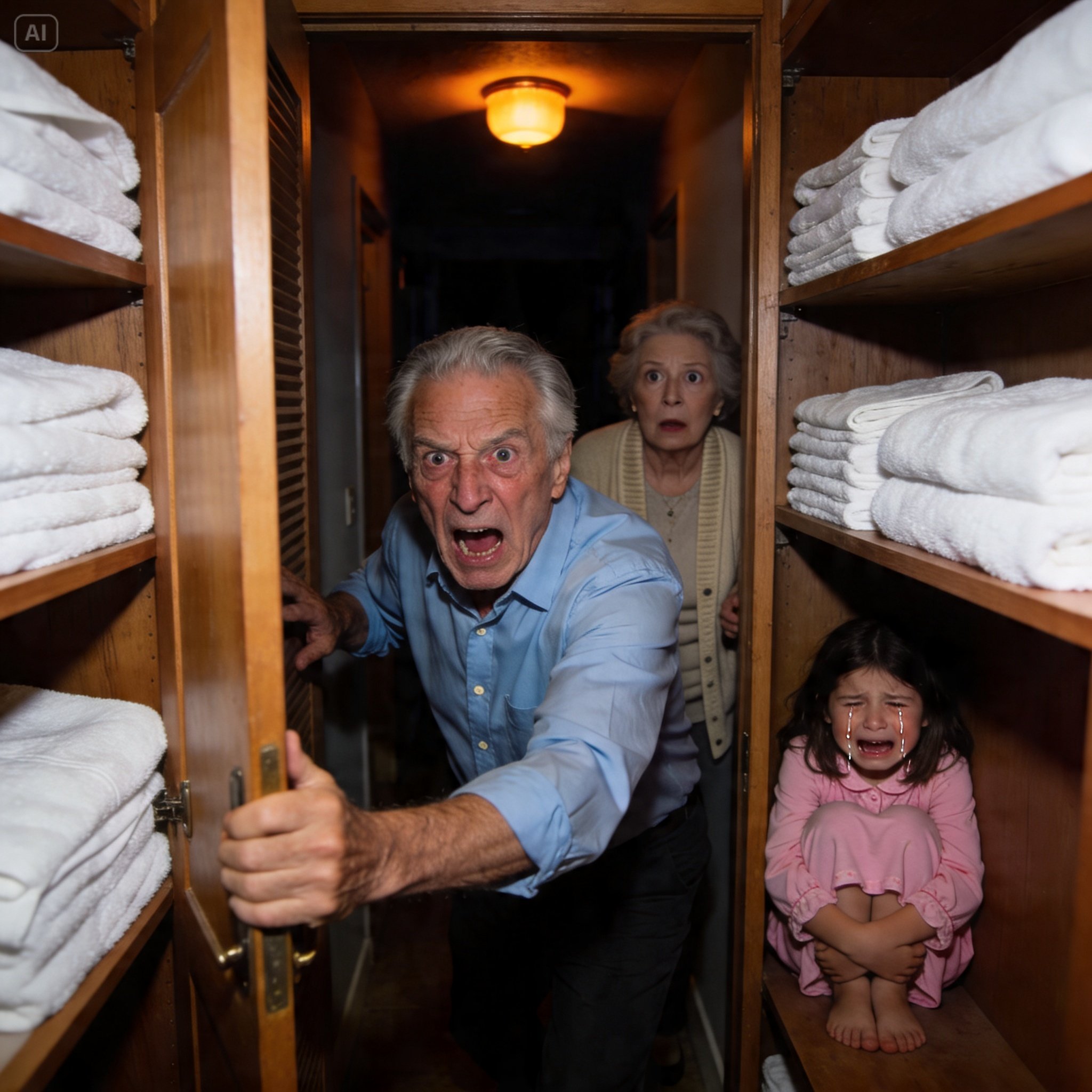 MY SIX-YEAR-OLD GRANDDAUGHTER CALLED ME AT MIDNIGHT… SAYING SHE WAS LOCKED UP….
