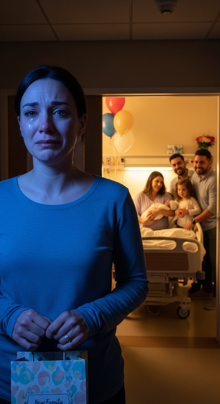 My sister had just given birth, so I went to the hospital to visit her. But while I was walking down the hallway, I overheard my husband’s voice: “She has no clue. At least she’s useful for the money.” Then my mother chimed in: “You two deserve to be happy. She’s nothing but a failure.” My sister laughed and said, “Thank you. I’ll make sure we’re happy.” I stayed silent and walked away. But what happened next left them all stunned.