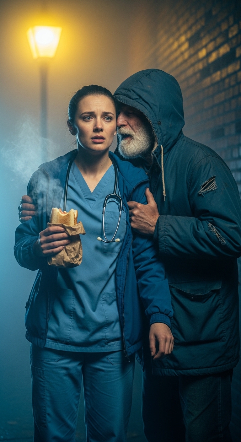 “For 90 days, I fed a homeless man. On the 91st day, he grabbed me by the arm and whispered: ‘Don’t go back to your apartment. Take the subway North. Stay in the 24-hour diner. Don’t come out until dawn. Tomorrow, come back here. I’ll explain everything’.”