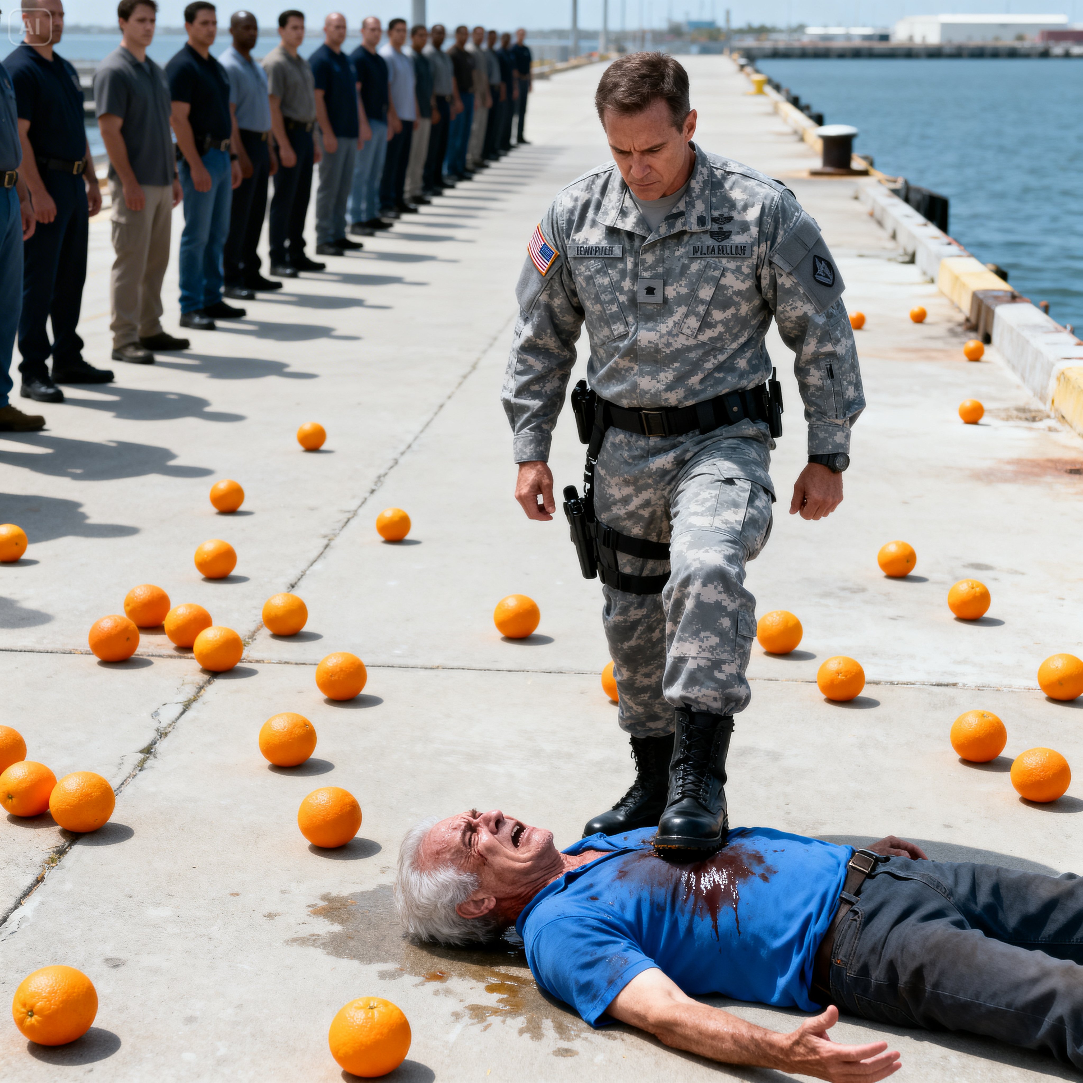 A CORRUPT COLONEL HUMILIATED A POOR OLD MAN… HE MADE THE WORST MISTAKE OF HIS CAREER.