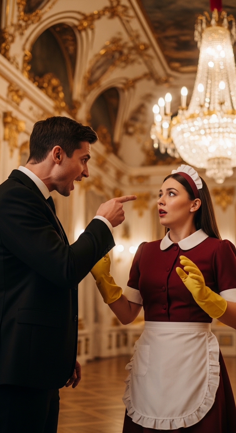“That is my late wife’s necklace!” the tycoon screamed, but the cleaner’s response… That necklace belongs to my late wife.