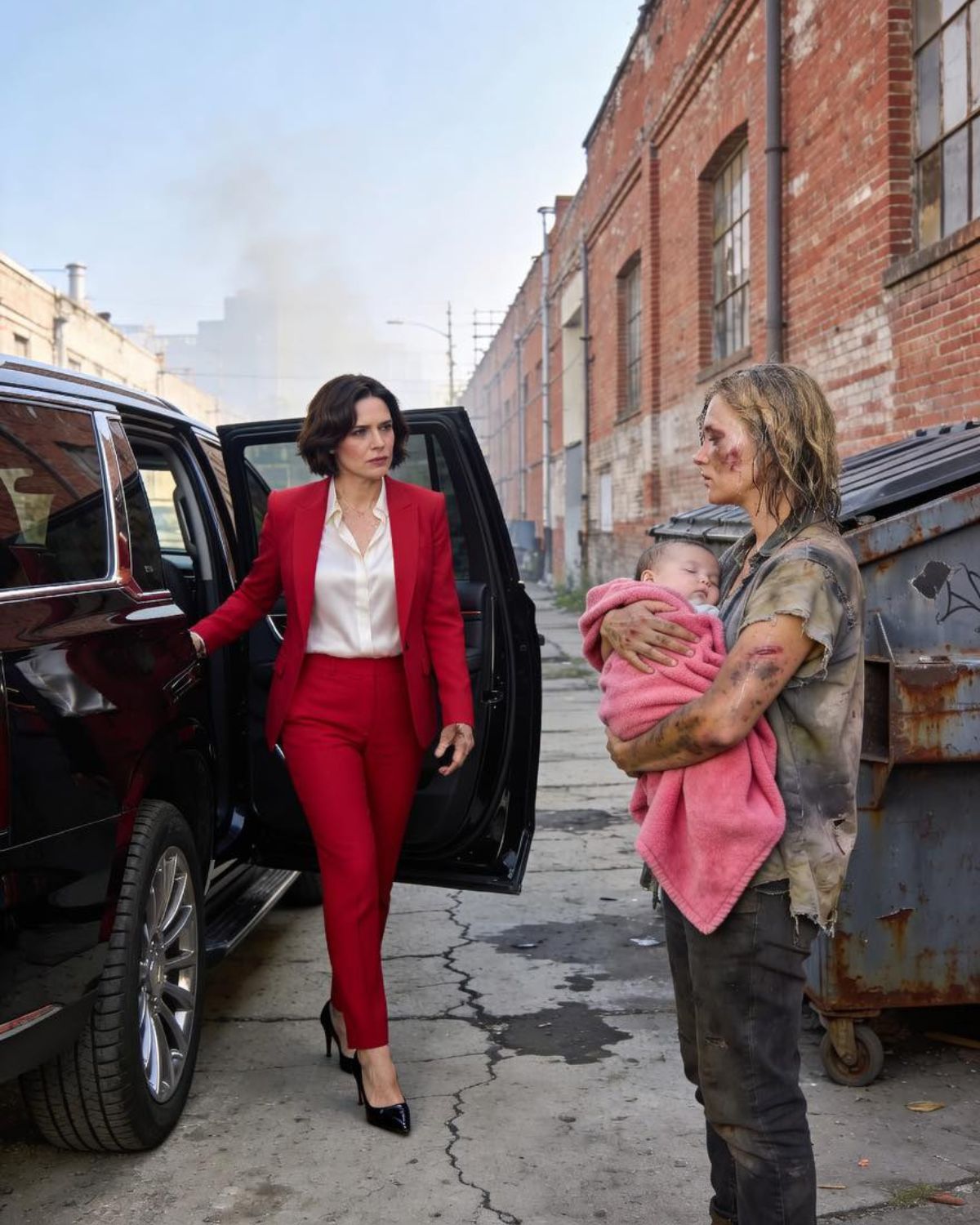 When I got divorced, my husband’s family hired a team of elite lawyers in Chicago to leave me and my newborn daughter on the street… with nothing, absolutely nothing. That was until the day a woman appeared and completely changed our destiny.