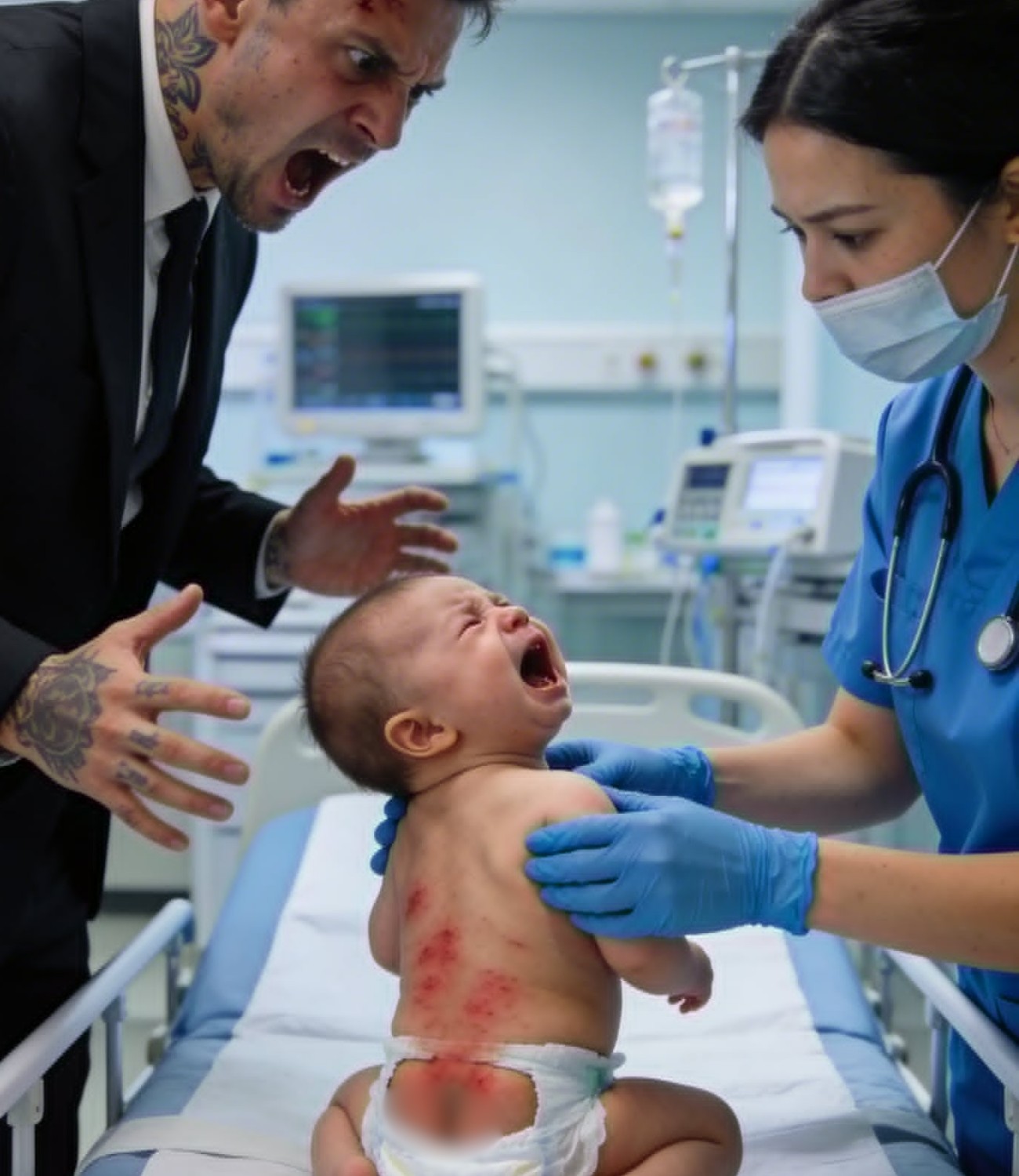 IN THE MANSION, THE BABY WOULDN’T STOP SCREAMING UNTIL THE NURSE WHISPERED: “IT’S NOT THE CHILD… IT’S WHAT’S TOUCHING HIM”