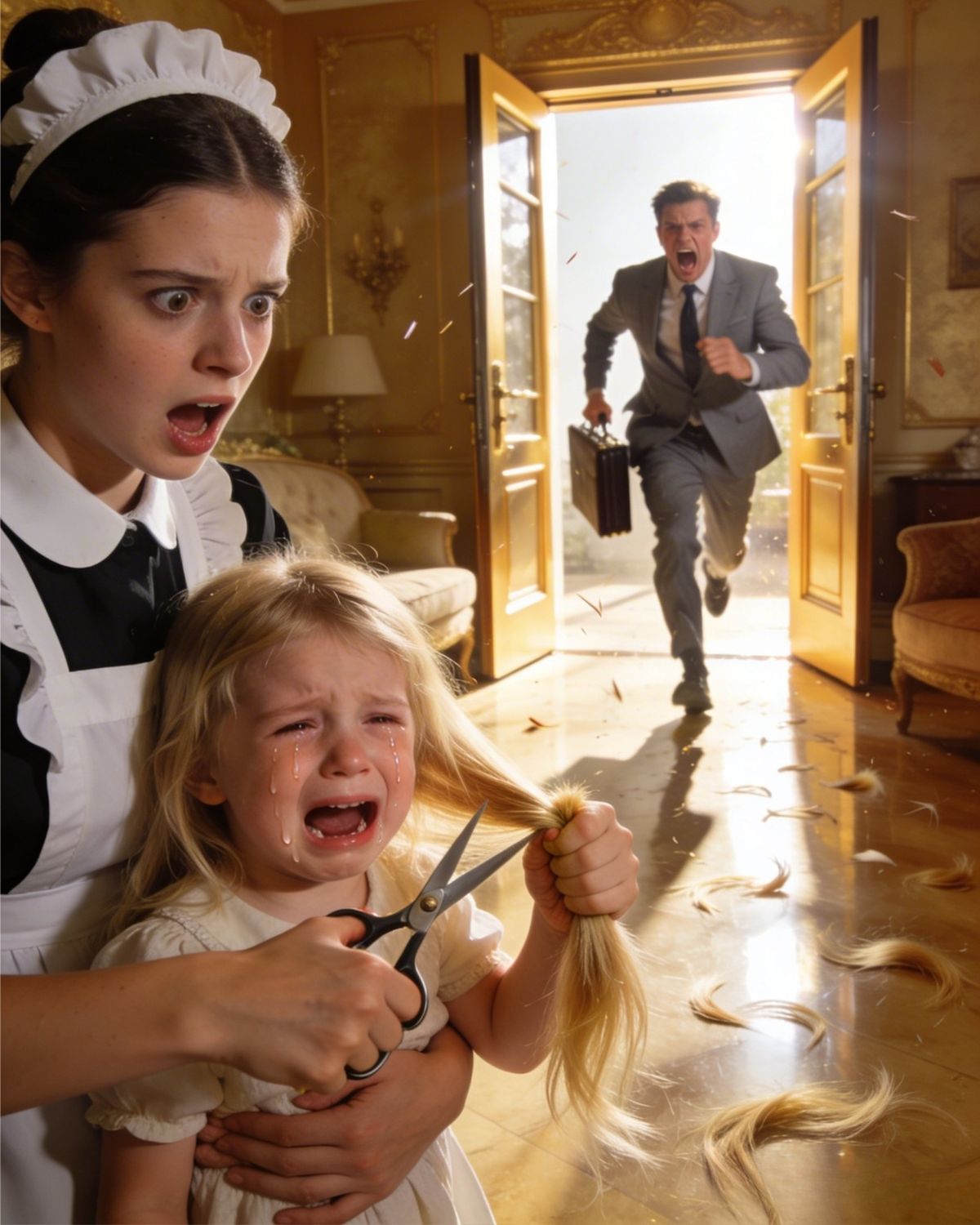 The tycoon’s daughter had been given only three months to live… until a new housekeeper, silent and discreet, discovered a secret that no one else dared to see.