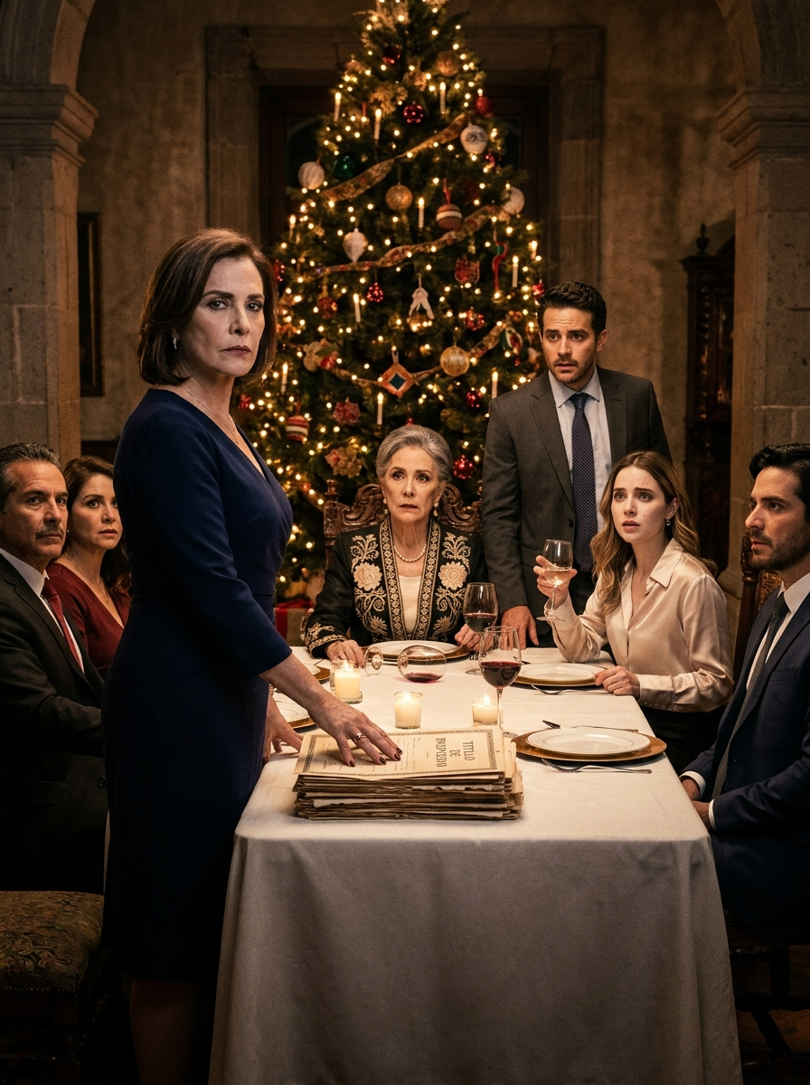 At 3:00 AM, my daughter texted me: “Mom, I know you paid for this house… but my mother-in-law doesn’t want you at Christmas dinner.” I replied “Understood,” opened the folder where I kept the deed, and while everyone toasted as if I were invisible, no one imagined that on that table sat a truth capable of splitting the night in two.
