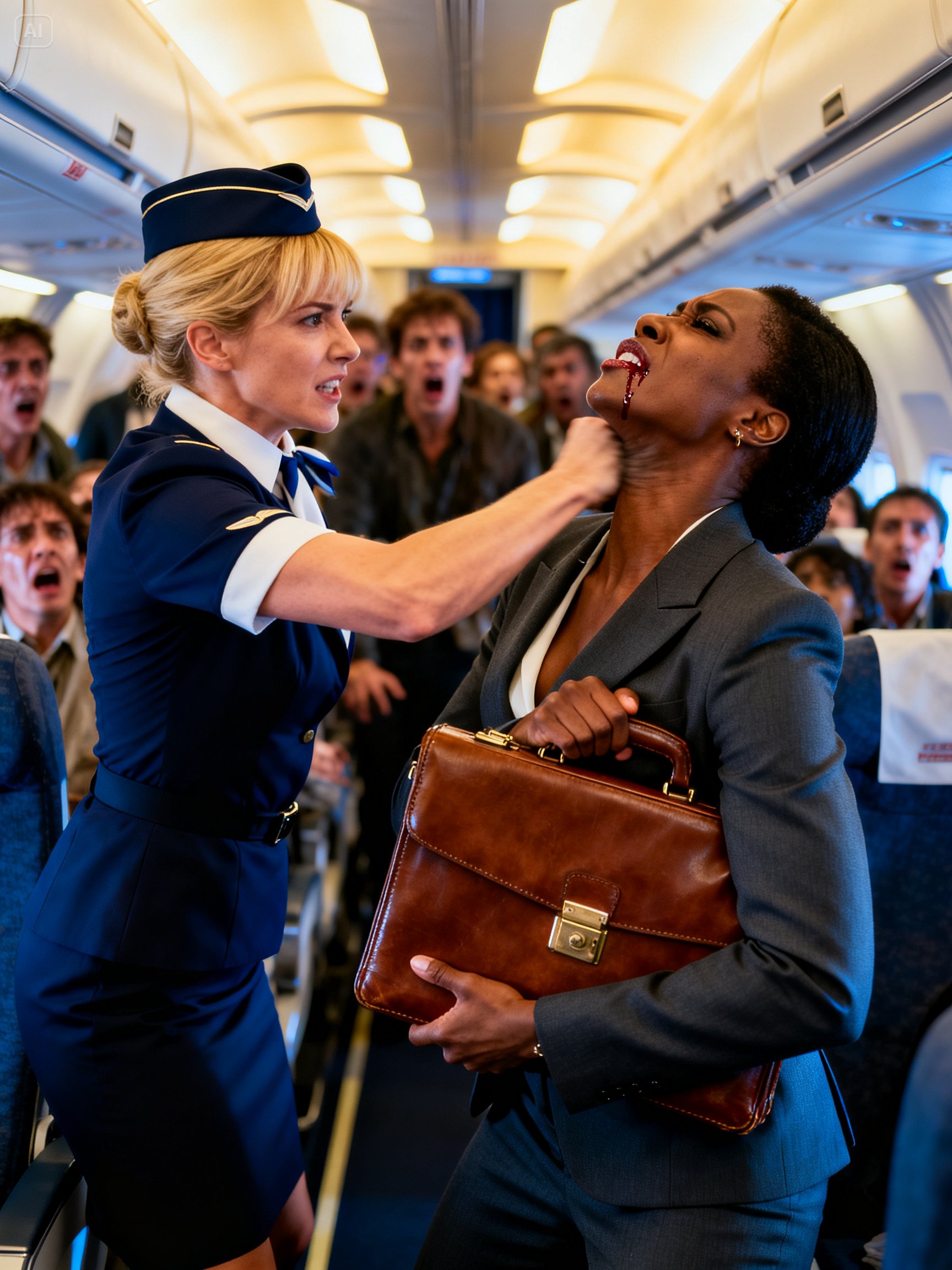 FLIGHT ATTENDANT STRUCK A BLACK CEO IN FRONT OF EVERYONE — UNAWARE SHE WAS THE OWNER OF THE AIRLINE