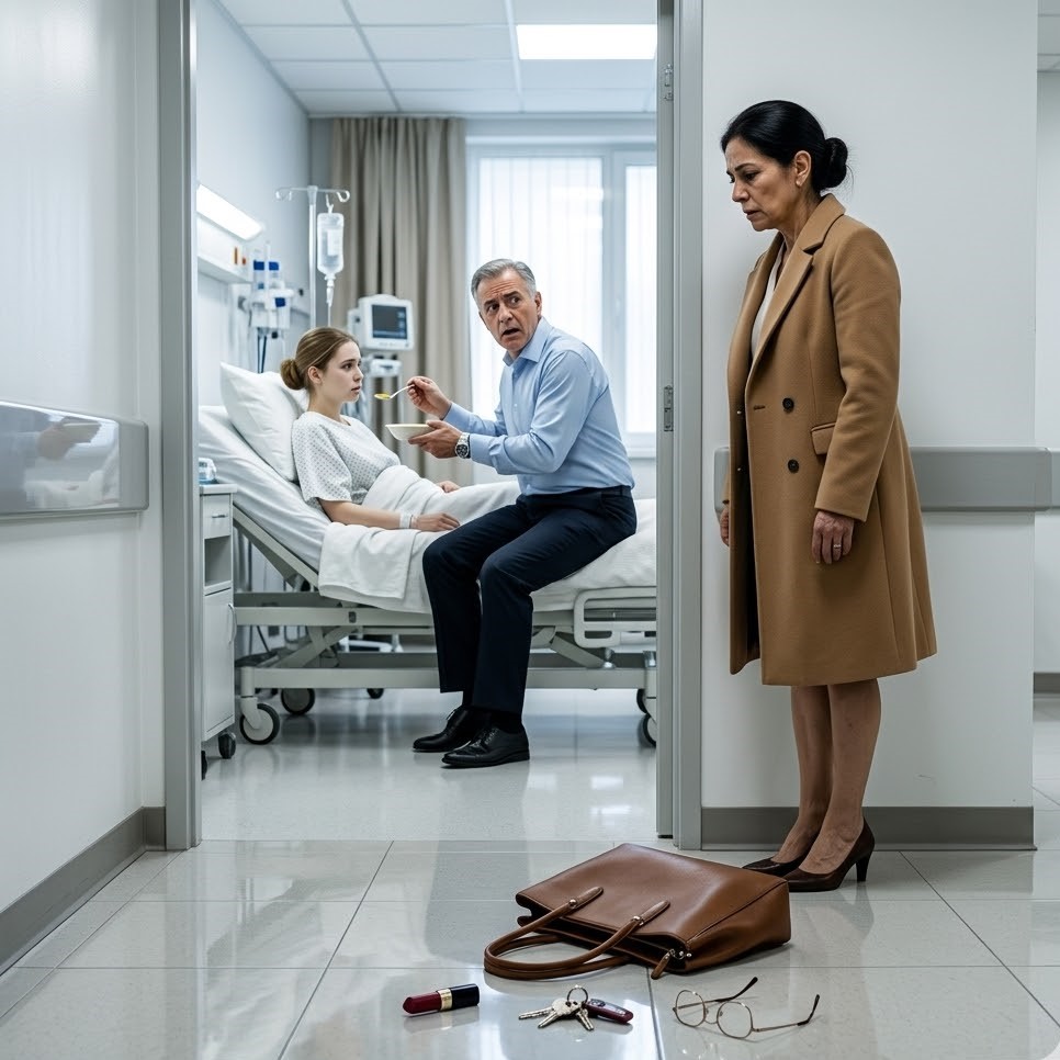 I went to visit my husband’s mistress in the hospital. When I entered her room…