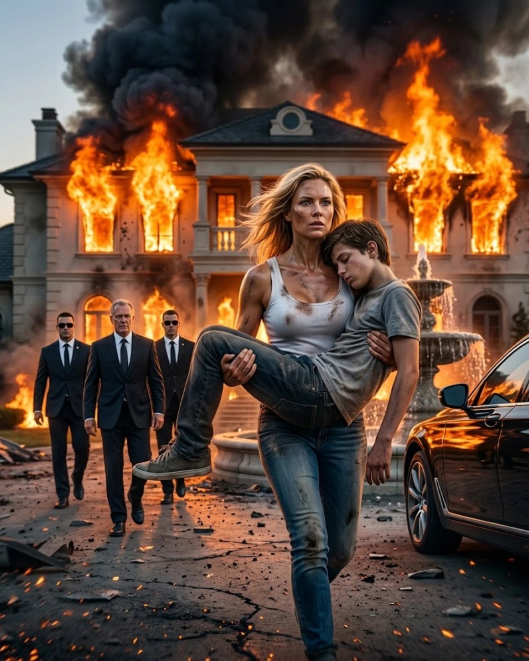 He rushed into a burning house to save a paralyzed boy; he had no idea that he was the son of the most feared mafia boss in New York.
