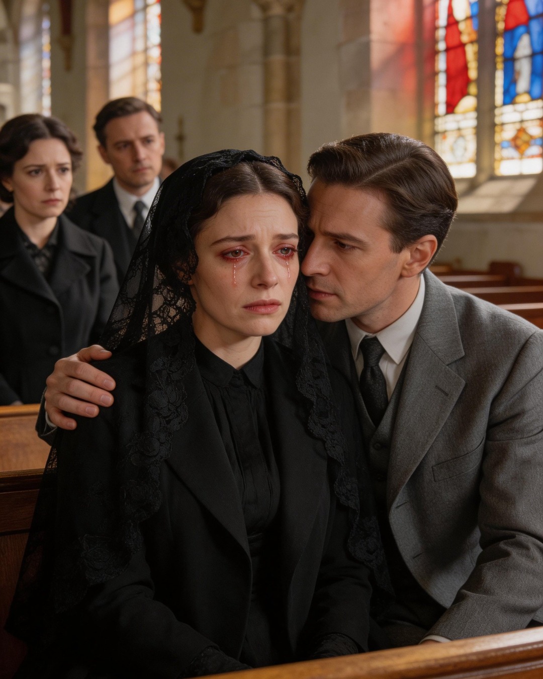 “At my husband’s funeral, the lawyer leaned in and whispered in my ear: ‘You just inherited five hundred million dollars… but don’t tell anyone yet.’