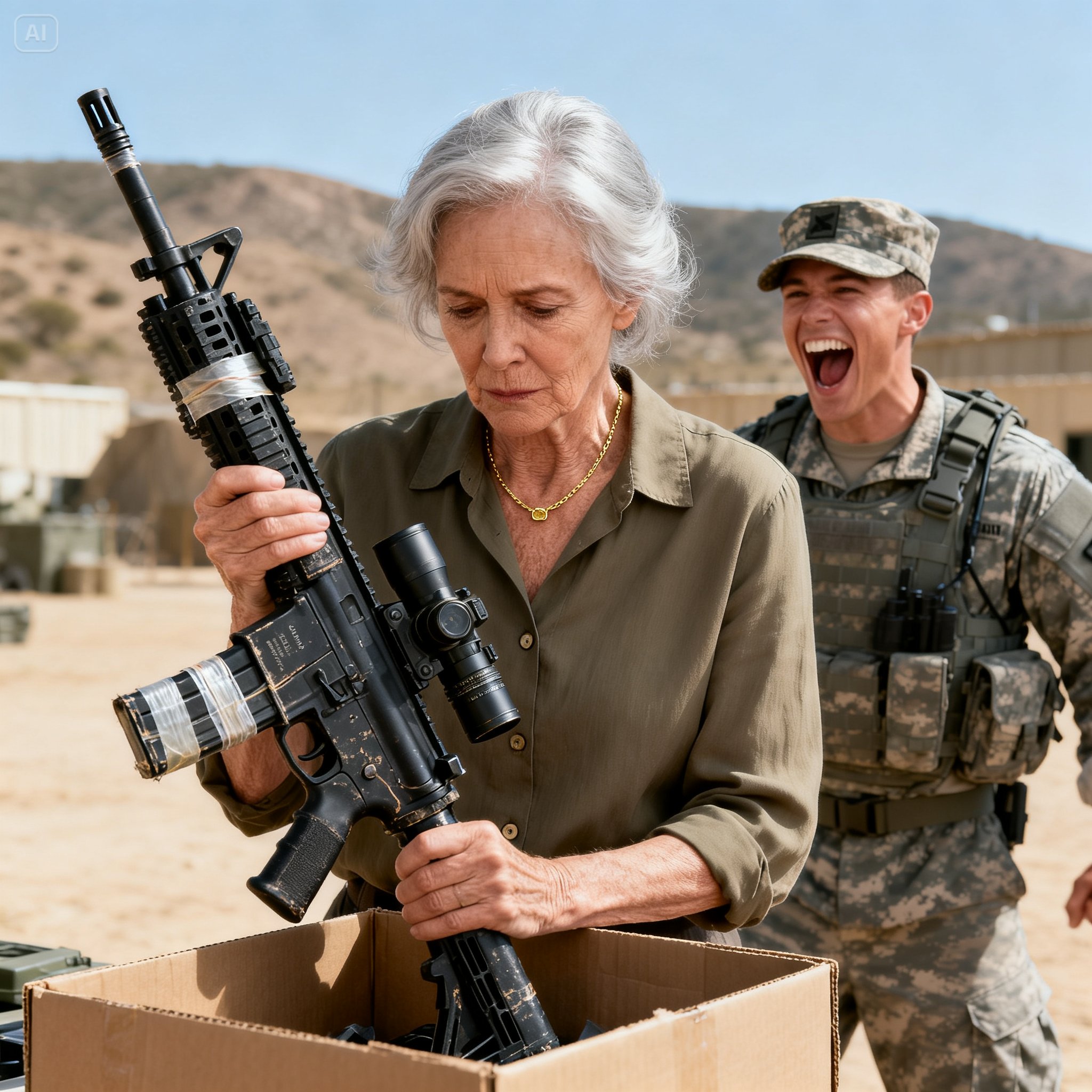 They Laughed at the Woman with the Broken Rifle. Then They Realized She Was the Standard They Couldn’t Meet.
