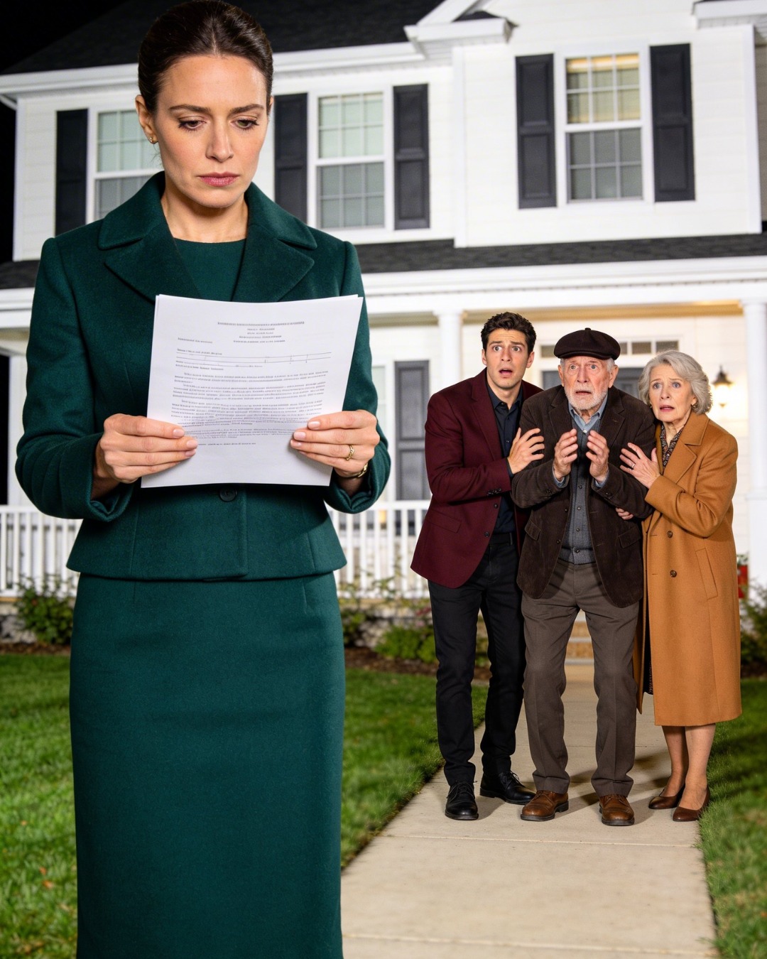 We had just moved into the mansion, and that very night my husband announced that his parents would be living there and that I had no say in the matter. He thought he could impose his will until he returned with his family and received the ultimate surprise…