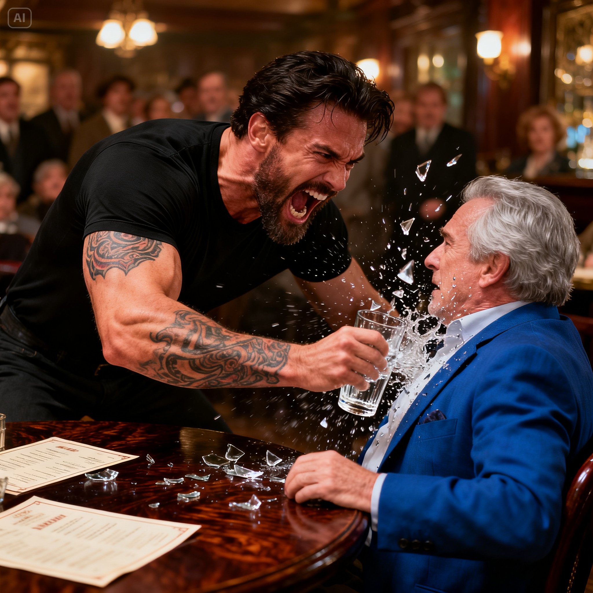 He Tried to Break an Old Man in Public. What He Unleashed Instead Changed Everything in the Room.