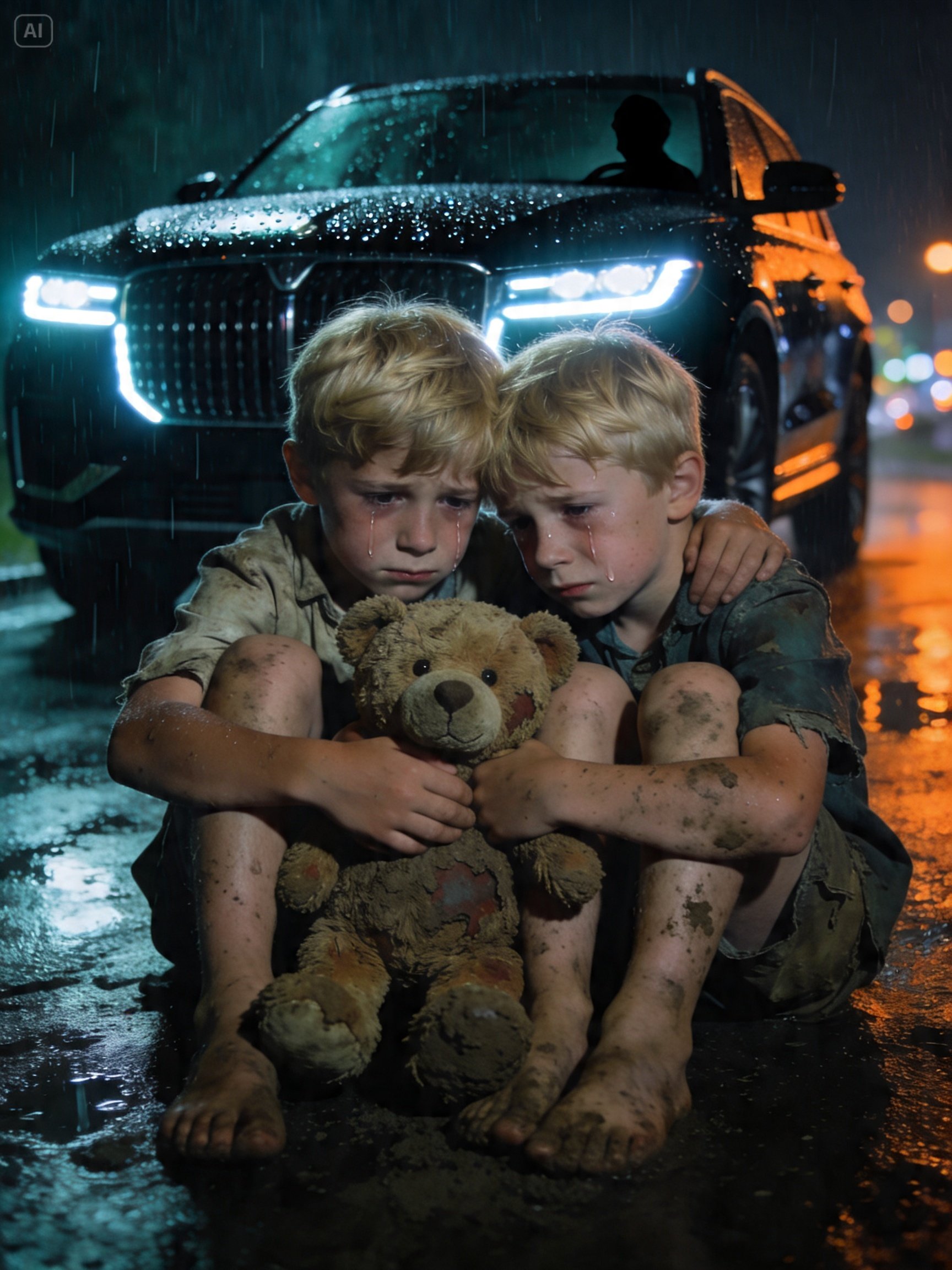 “Get Out of My Car!” Stepmom Dumped Twins on the Highway—2 Minutes Later, a Rolls-Royce Stopped