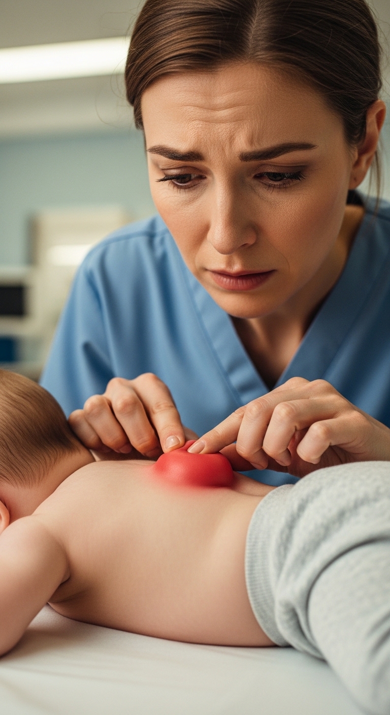The Millionaire Baby cried non-stop when touched, but the Doctor ALMOST FAINTED AT WHAT SHE SAW.