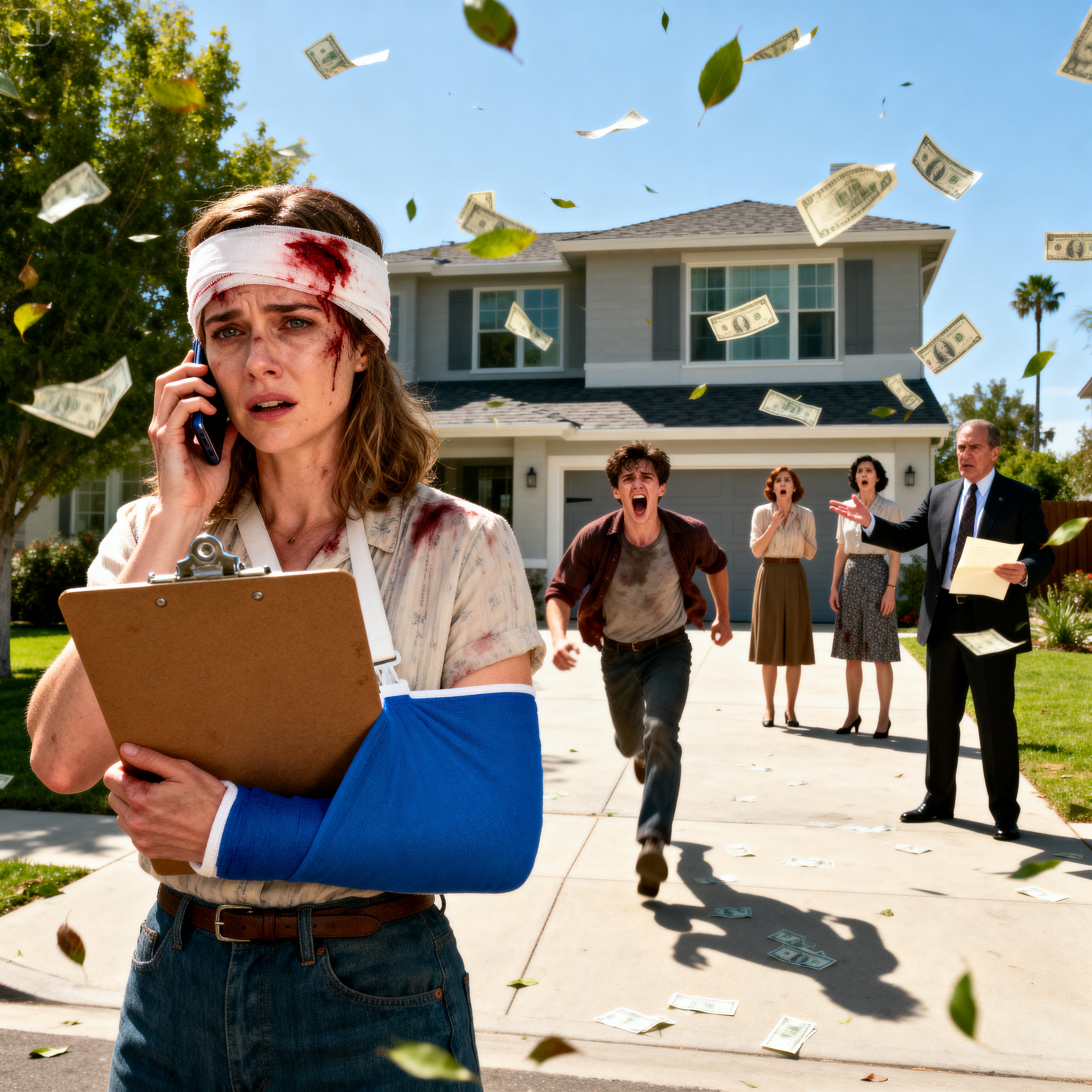 MY FUTURE SISTER-IN-LAW LEFT ME BLEEDING IN THE KITCHEN… AND WHEN MY BROTHER TEXTED ME “STAY AWAY FROM US,” I TOOK DOWN THE HOUSE THEY WERE PLANNING TO BUY IN MY NAME