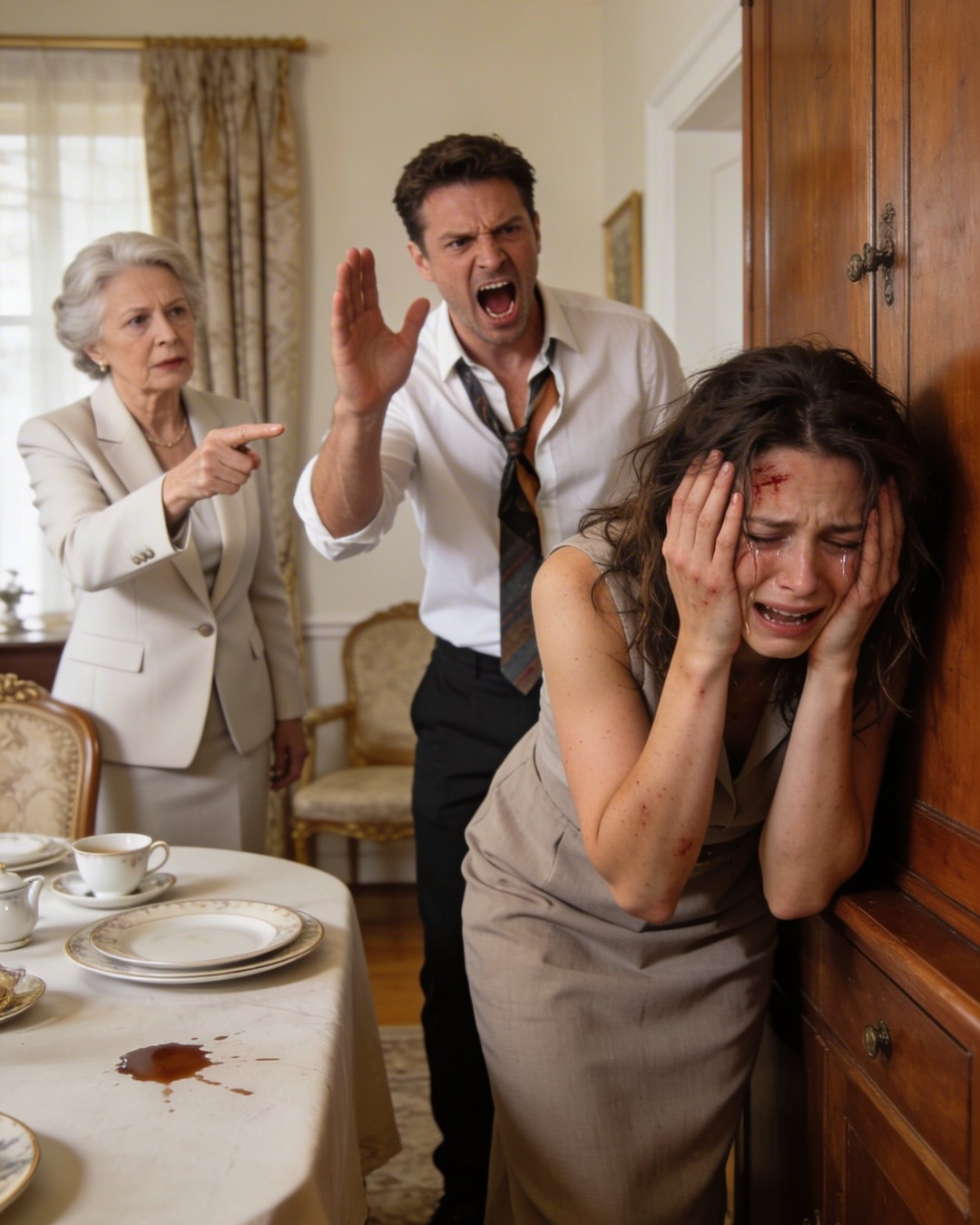 He slapped me in front of his mother, and I thought she would protect him like she always did.