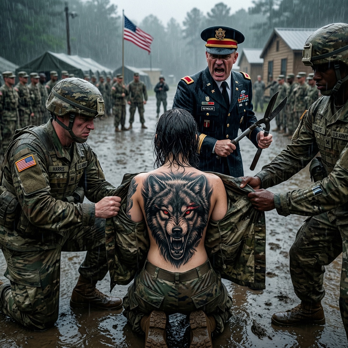 “He ripped my uniform and mocked me in the rain; then he froze when he saw the 707 insignia”…