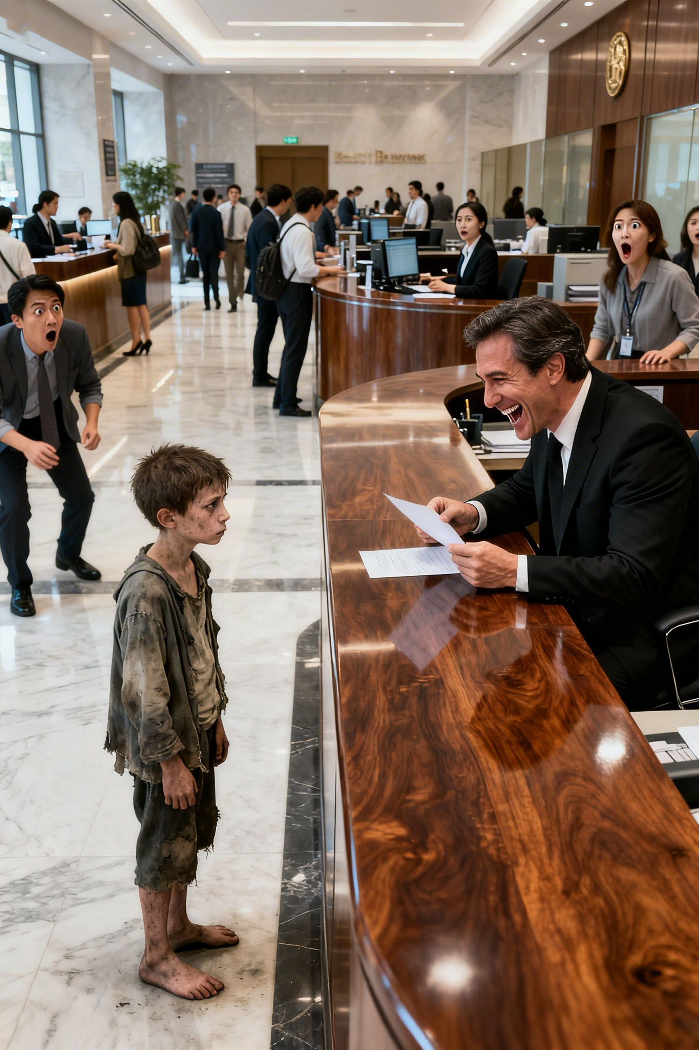 “I JUST WANT TO SEE MY BALANCE” — THE MILLIONAIRE LAUGHED… UNTIL HE SAW THE SCREEN