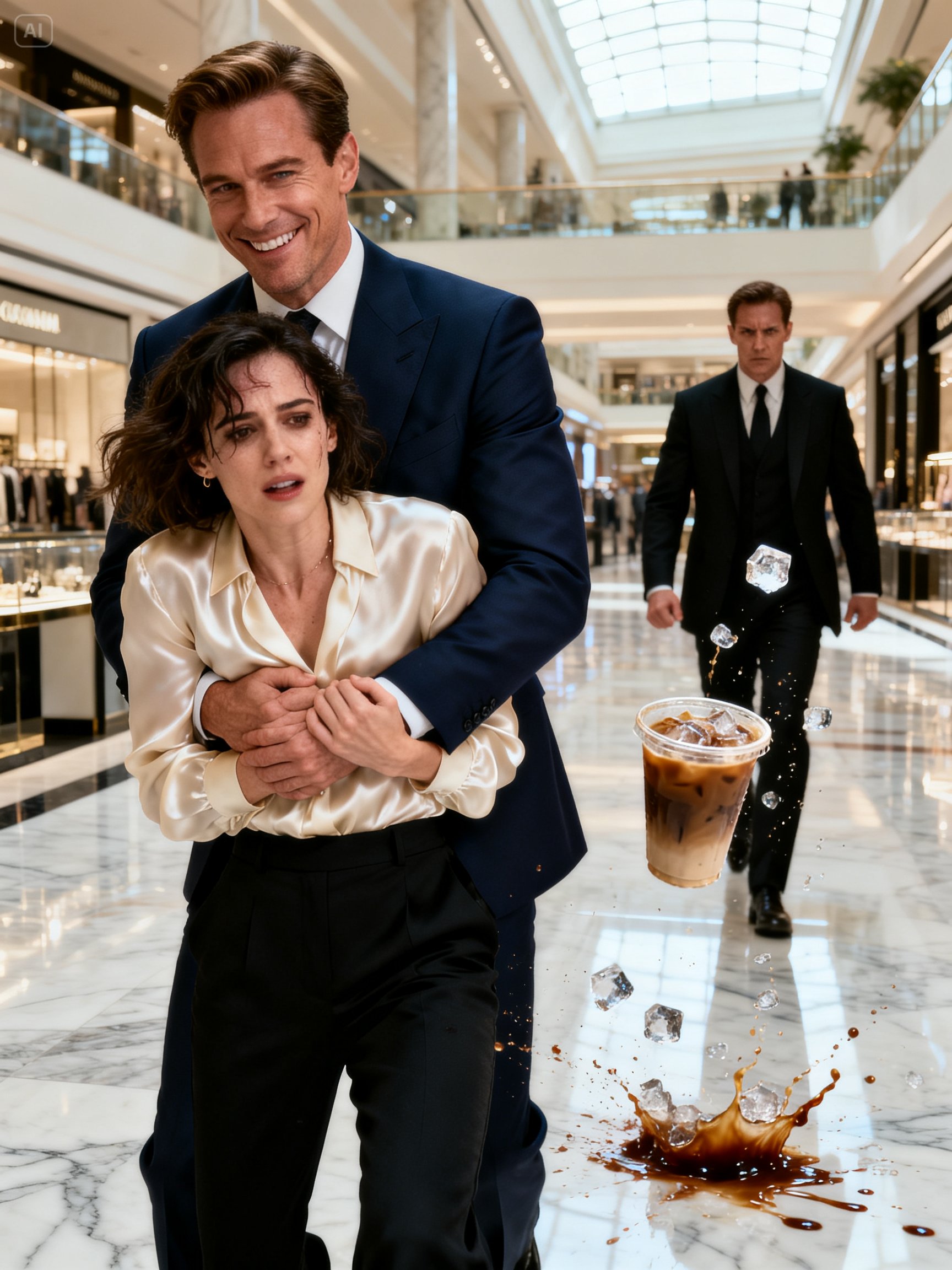 He grabbed her in front of everyone in the most exclusive place… as if no one could stop him.