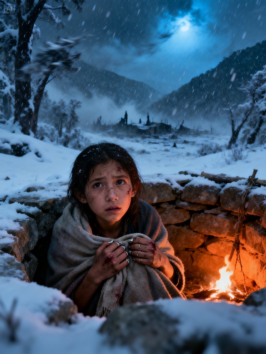 EXPELLED FROM HER HOME AT 14, THE GIRL DUG A CAVE IN THE WELL; WHEN SPRING ARRIVED, SHE WAS THE ONLY ONE LEFT ALIVE.