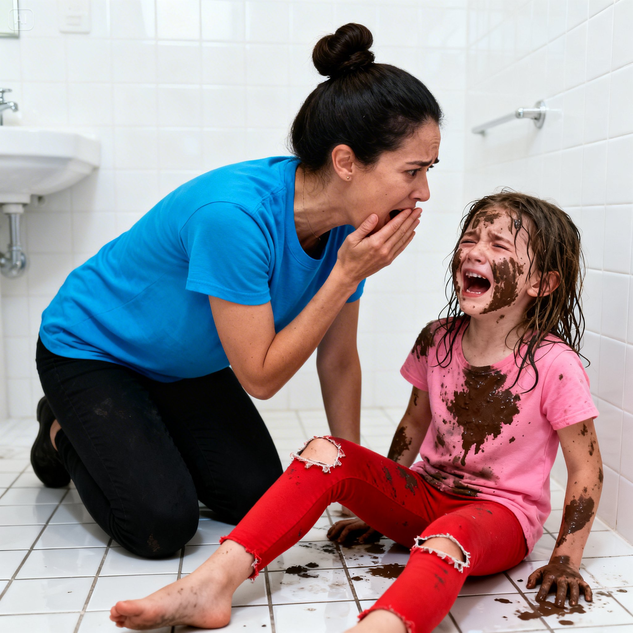 Poor woman adopts an orphaned girl, but upon bathing her, she discovers a horrible truth.