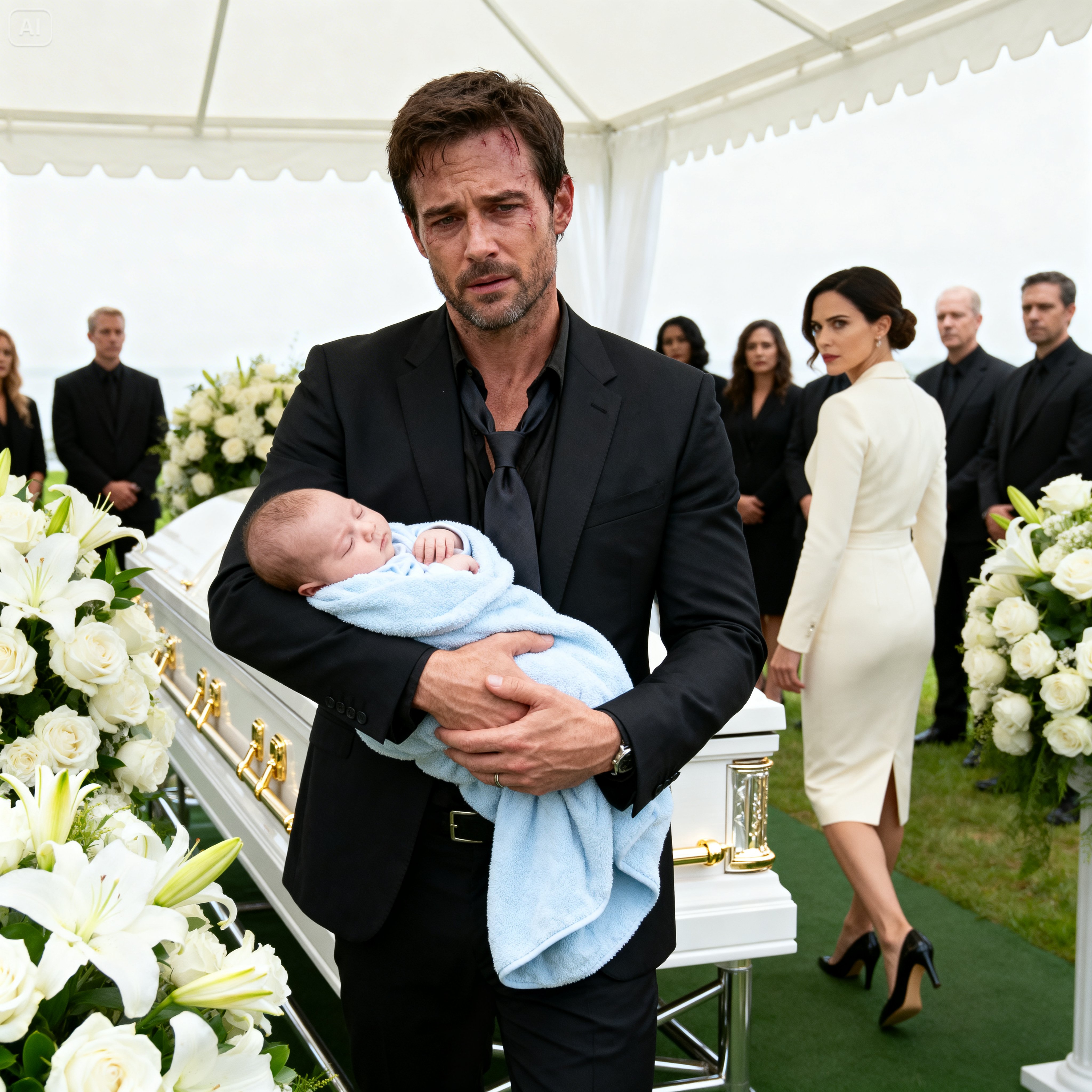 My wife abandoned me and our young son at my mother’s funeral; years later, karma finally caught up with her.