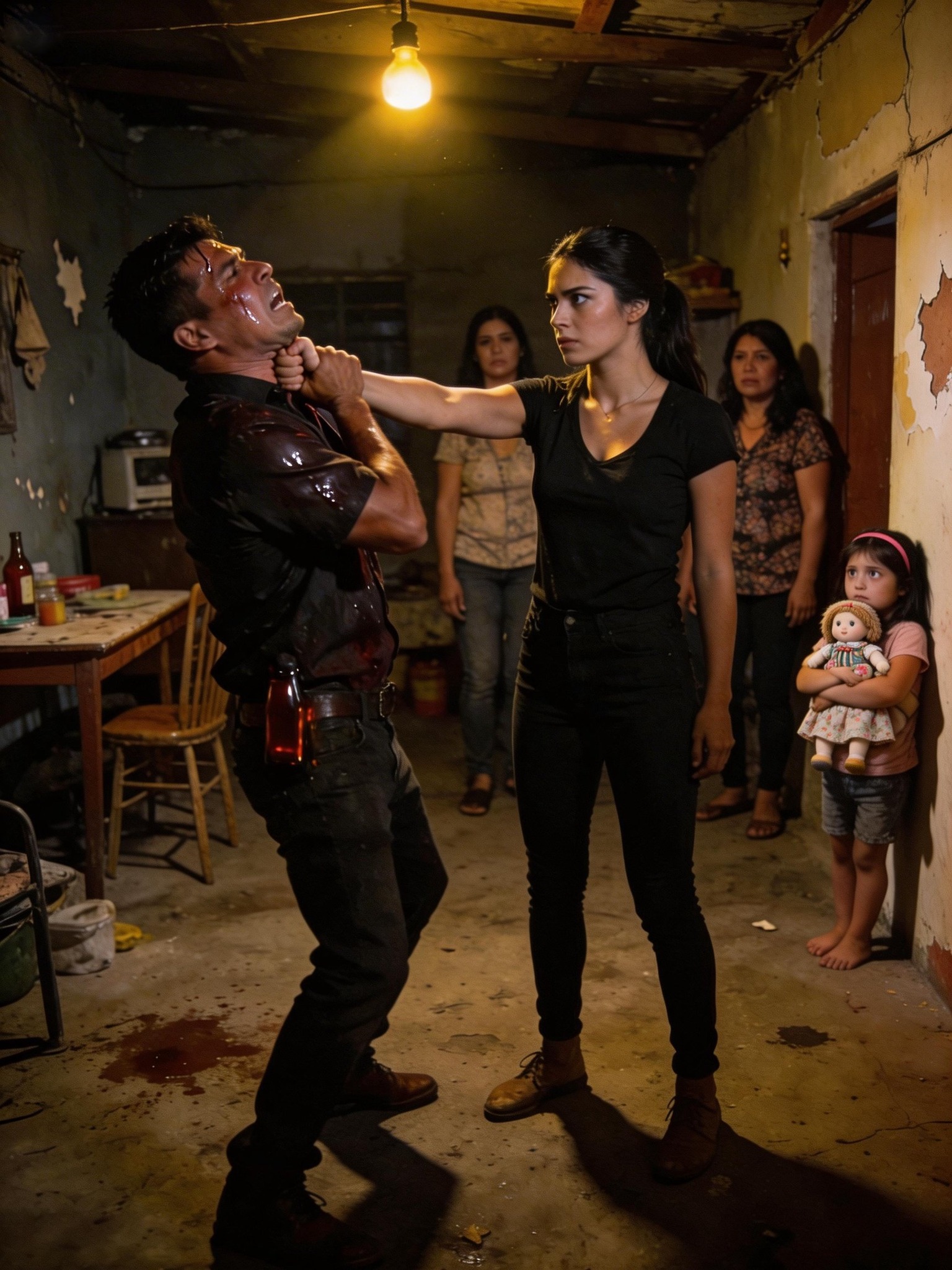 My twin sister was beaten daily by her abusive husband