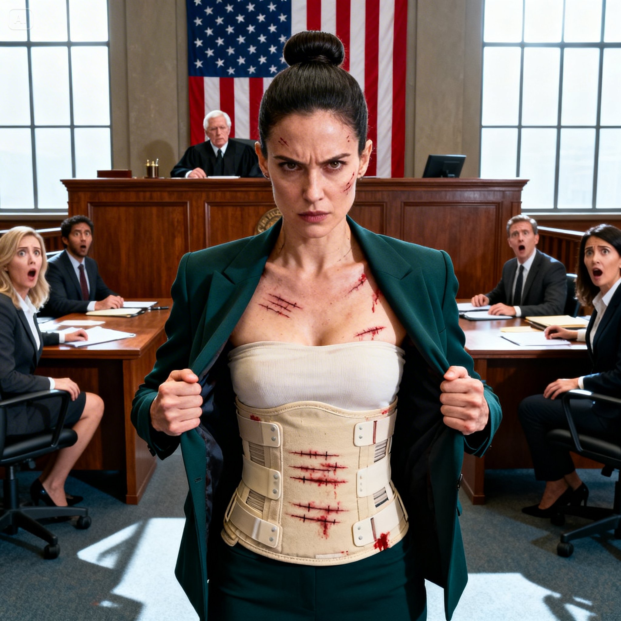 “You’re like a beast of burden—easy to ride!” her husband mocked in the middle of the divorce hearing, drawing uncomfortable glances and a poisonous silence in the room.