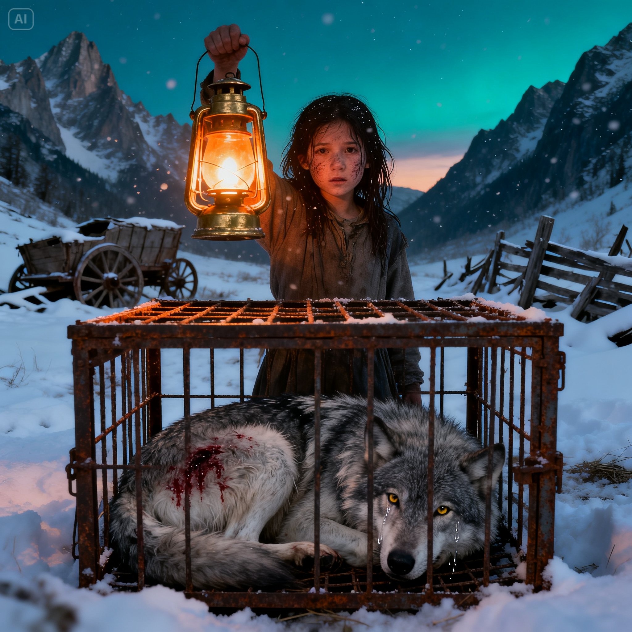 She Rescued 25 Wolves From the Cold—The Omega Didn’t Know One Was the Lycan King…