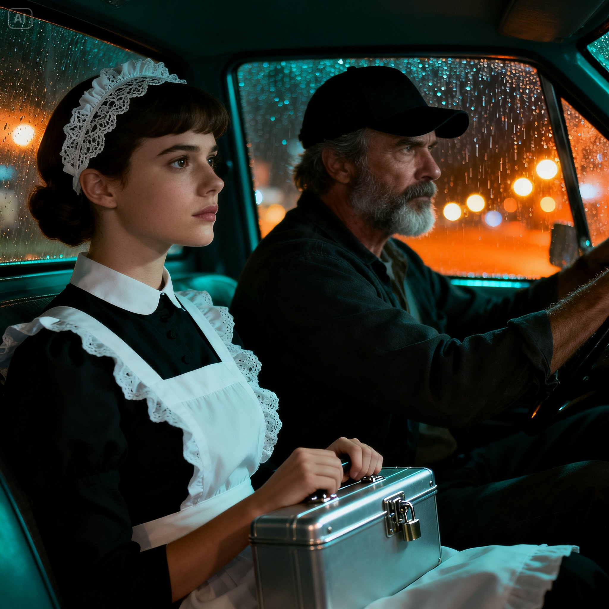 The tycoon posed as a chauffeur to drive the new housekeeper home… because he wanted to discover what she was hiding after her shift ended…