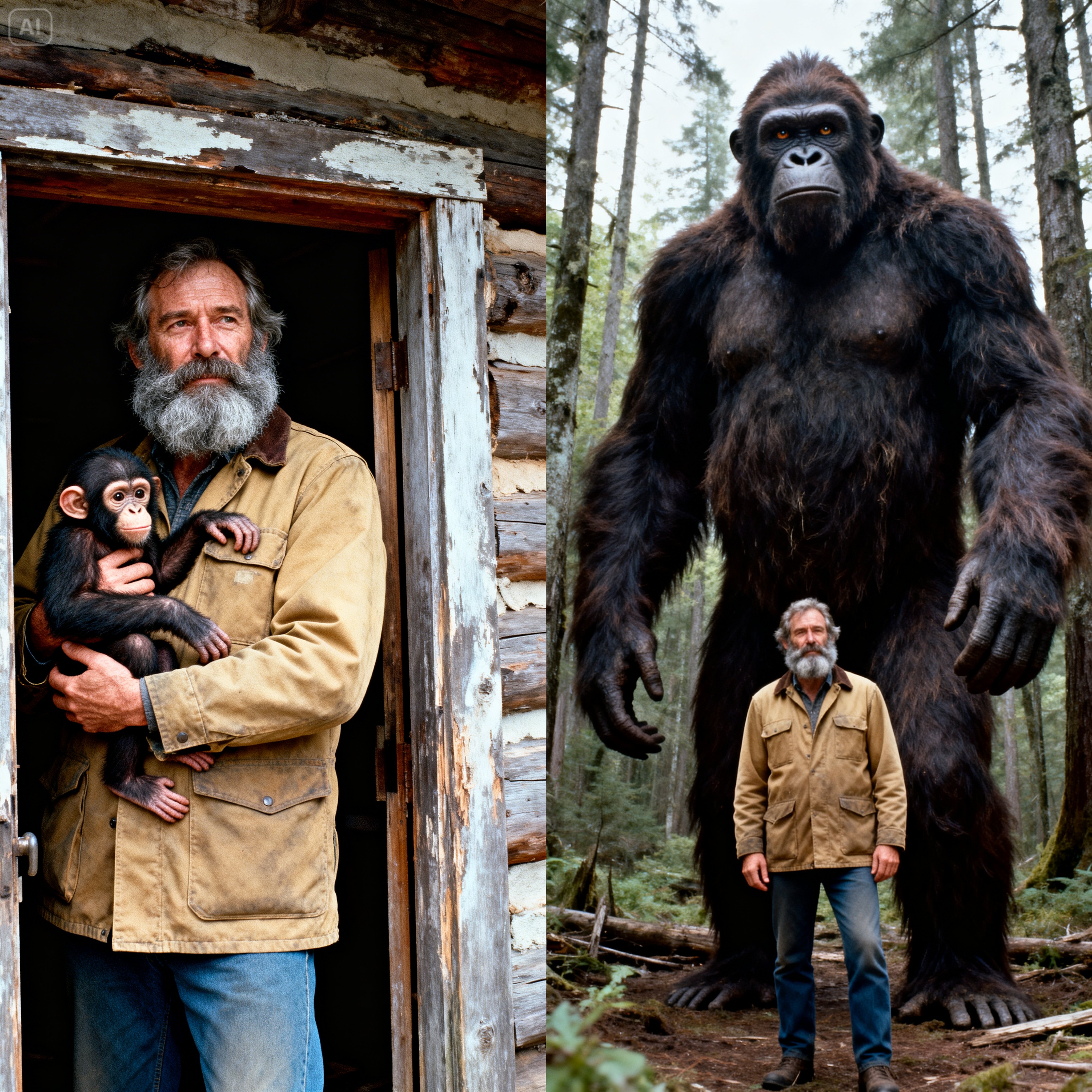 He Hid A Young Bigfoot For Years… Until The Federals Stormed In And Everything Spiraled Out Of Control..