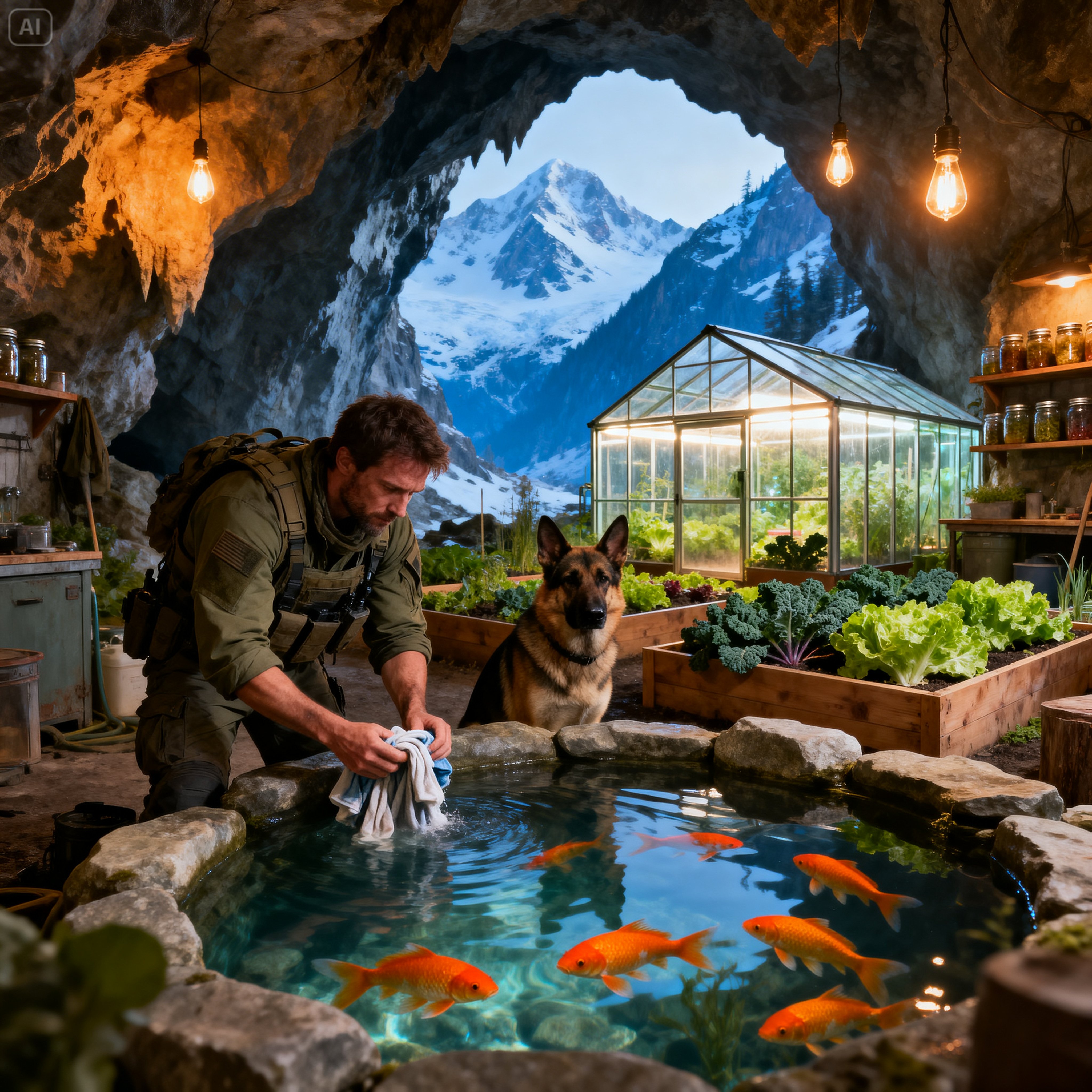 They mocked the Navy SEAL and his dog’s secret farm—until the cold turned the valley into a place of despair…