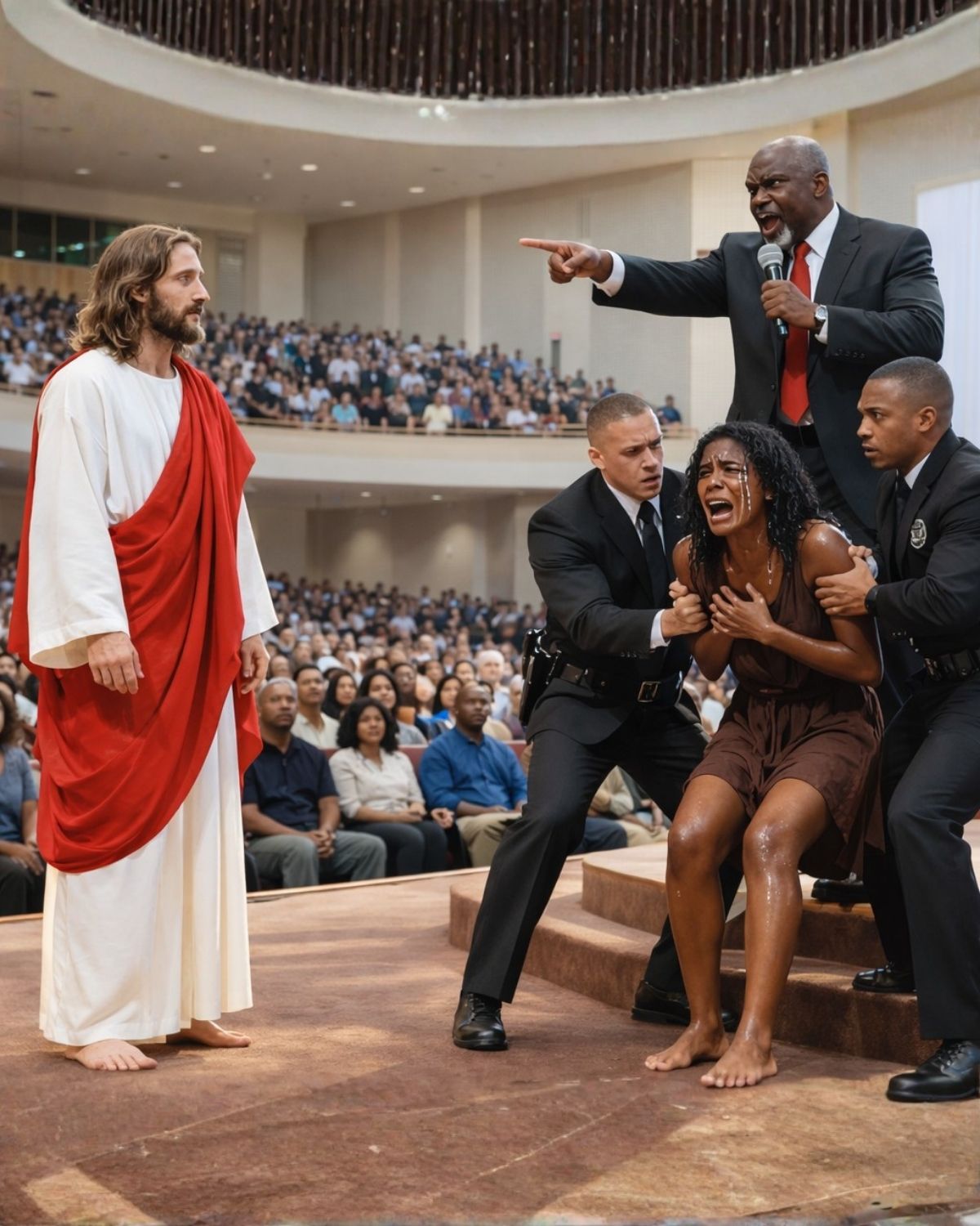 JESUS MADE THE JUDGE WHO HUMILIATED A POOR MOTHER PAY IN PUBLIC… IT WAS IRREVERSIBLE