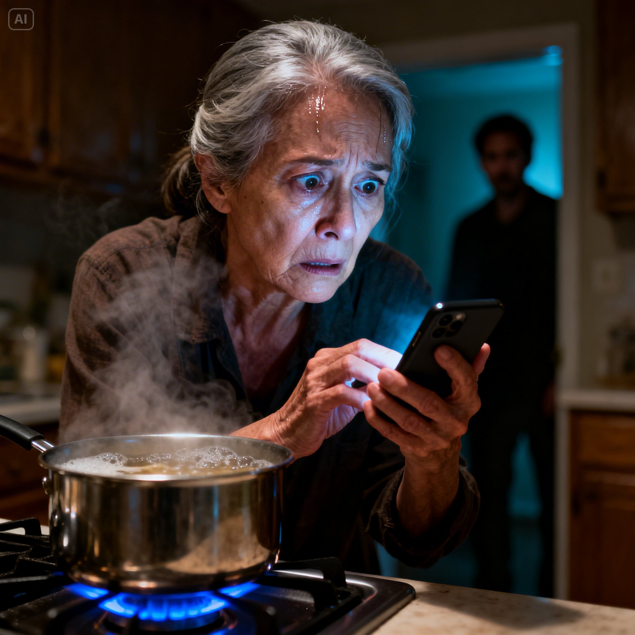 My son-in-law left his phone at my house… then a message arrived from his mother: “Come now, Janet”… My son-in-law left his phone on my kitchen table, and a single text message brought my dead daughter back to life.